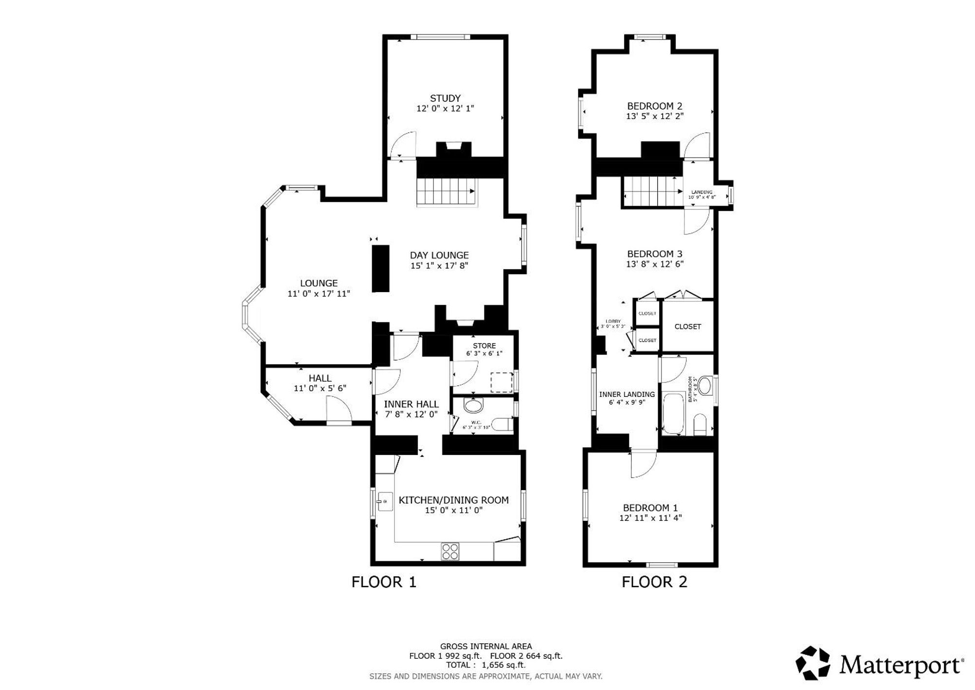 Floor plan — Betws Gwerfil Goch, Corwen, LL21