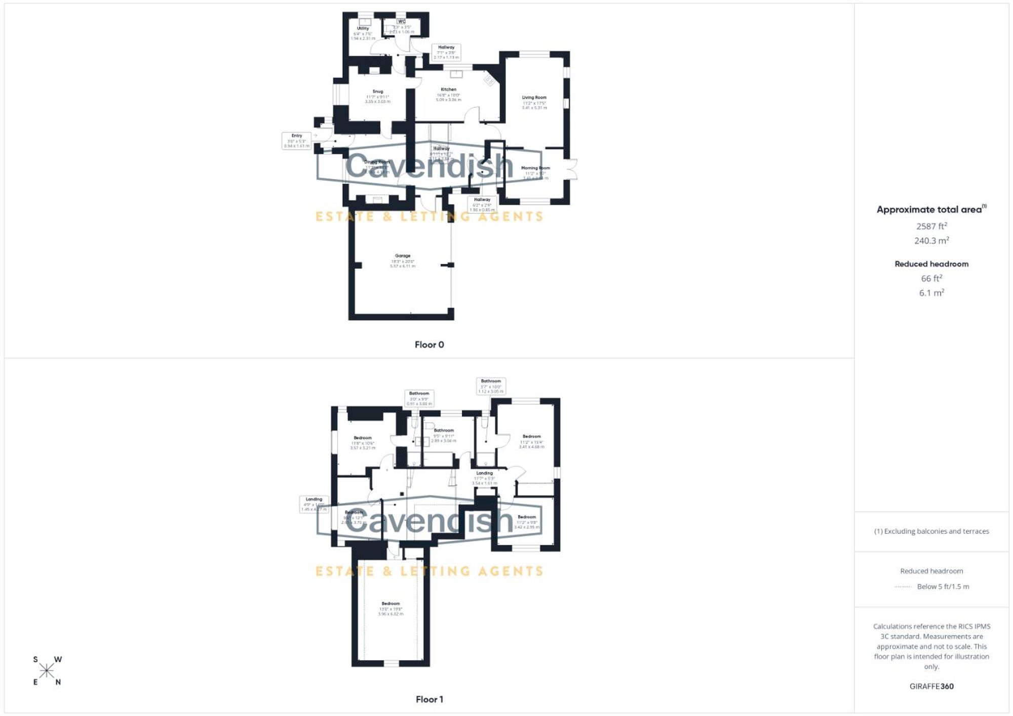 Floor plan — Treuddyn, Mold, CH7
