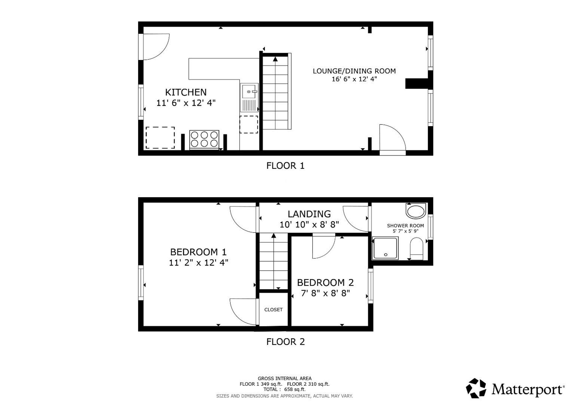 Floor plan — Park Road, Ruthin, LL15