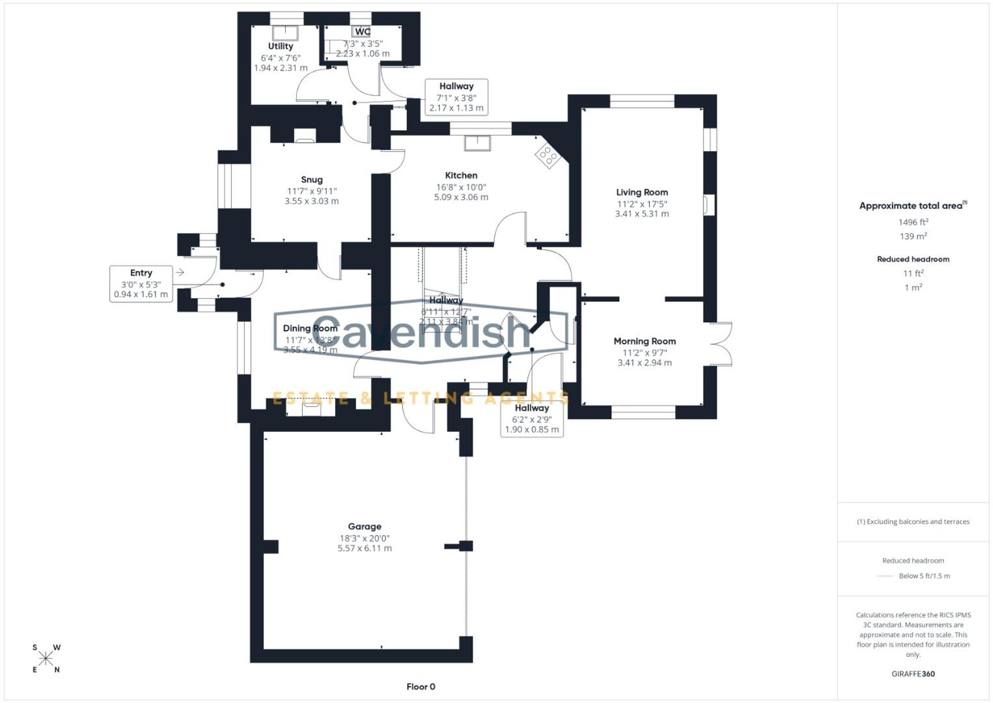 Floor plan — Treuddyn, Mold, CH7