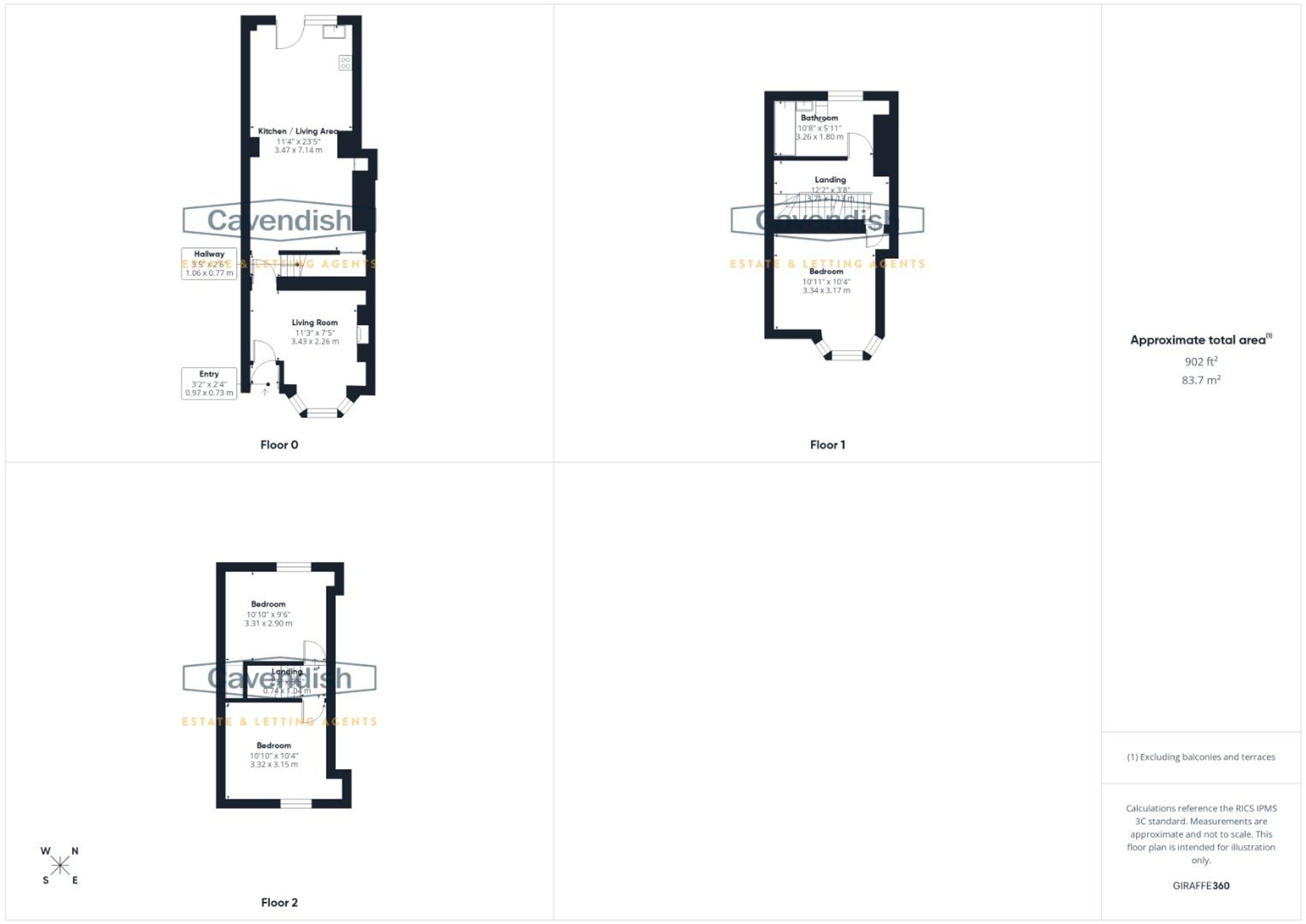 Floor plan — Park Road, Ruthin, LL15