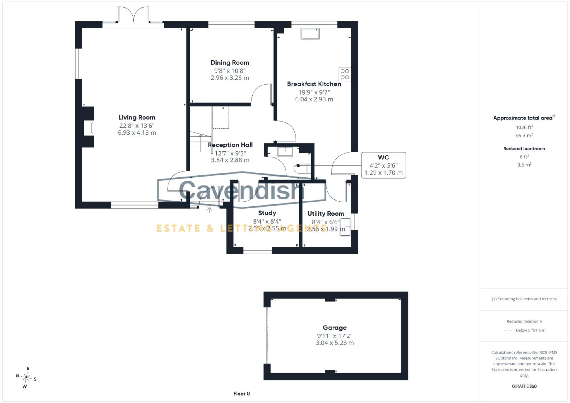 Floor plan — Manor Road, Chester, CH4