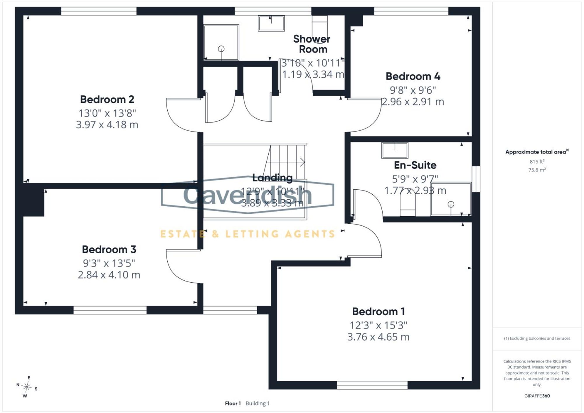 Floor plan — Manor Road, Chester, CH4