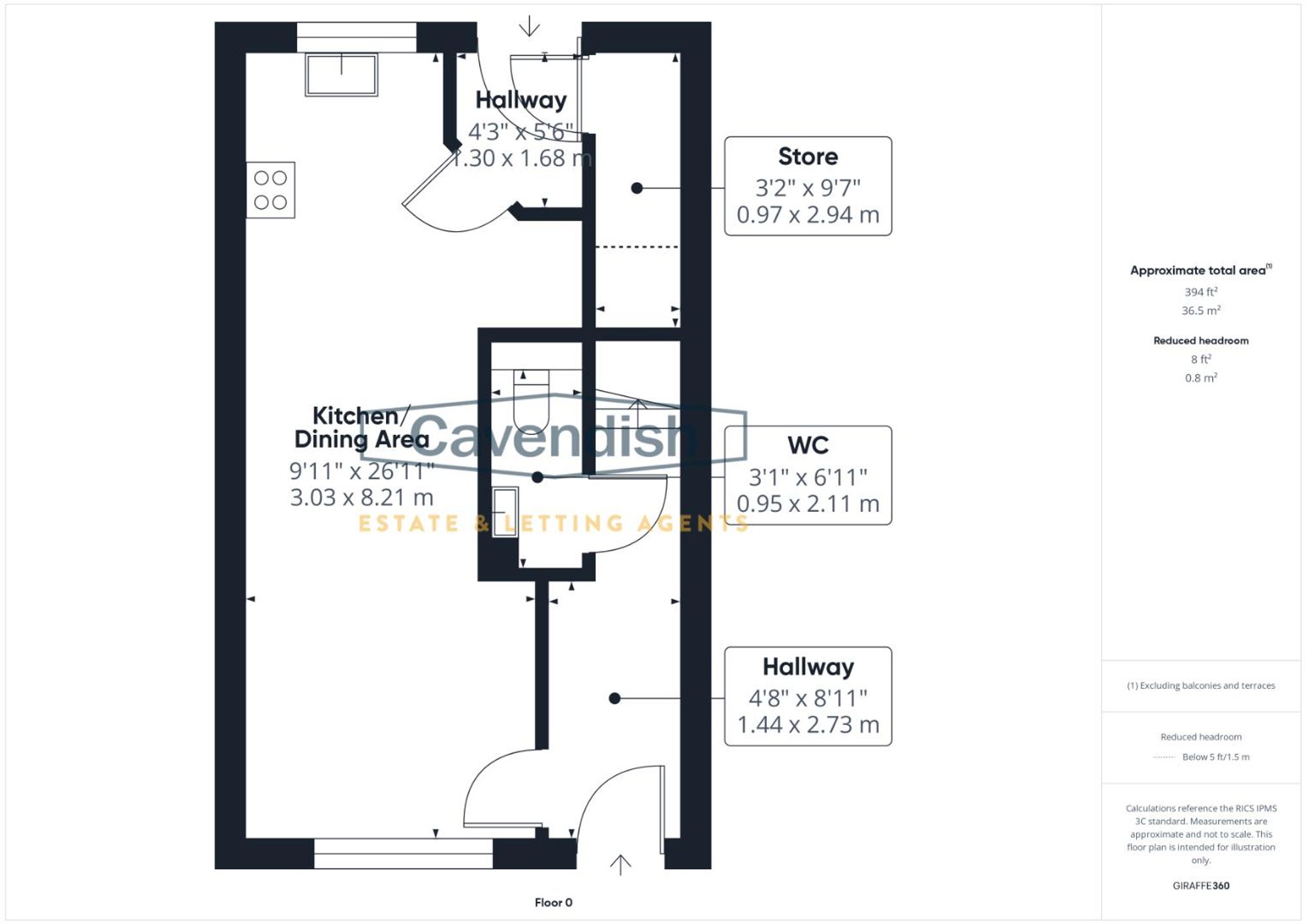 Floor plan — Commonhall Street, Chester, CH1