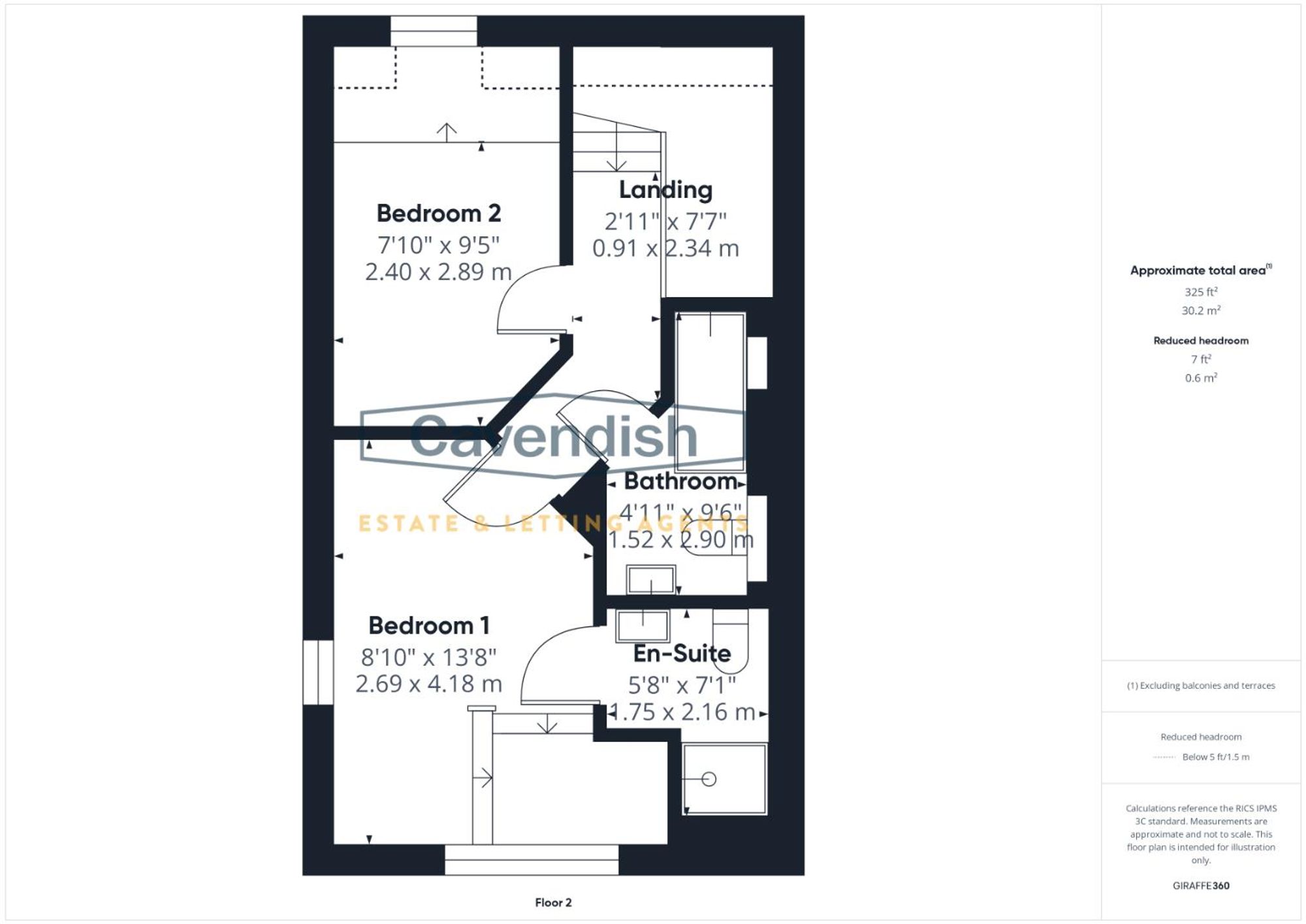 Floor plan — Commonhall Street, Chester, CH1