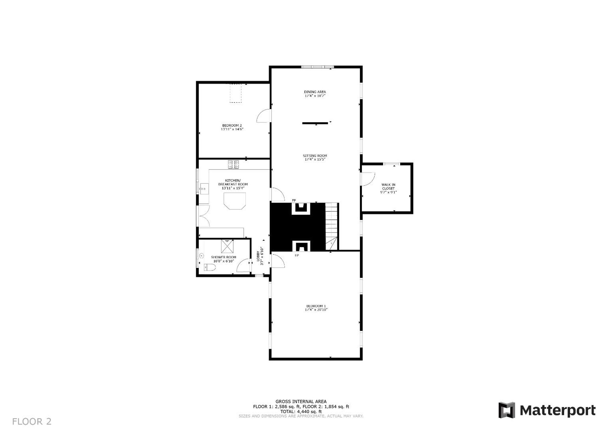 Floor plan — Upper Clwyd Street, Ruthin, LL15