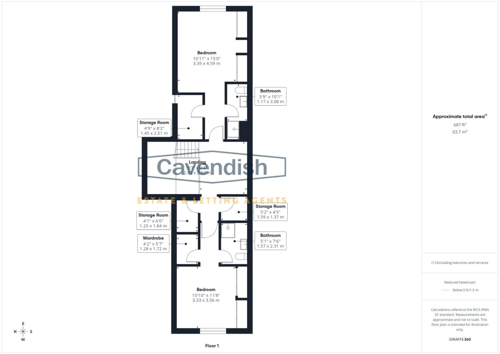 Floor plan — Swan Lane, Gwernymynydd, CH7