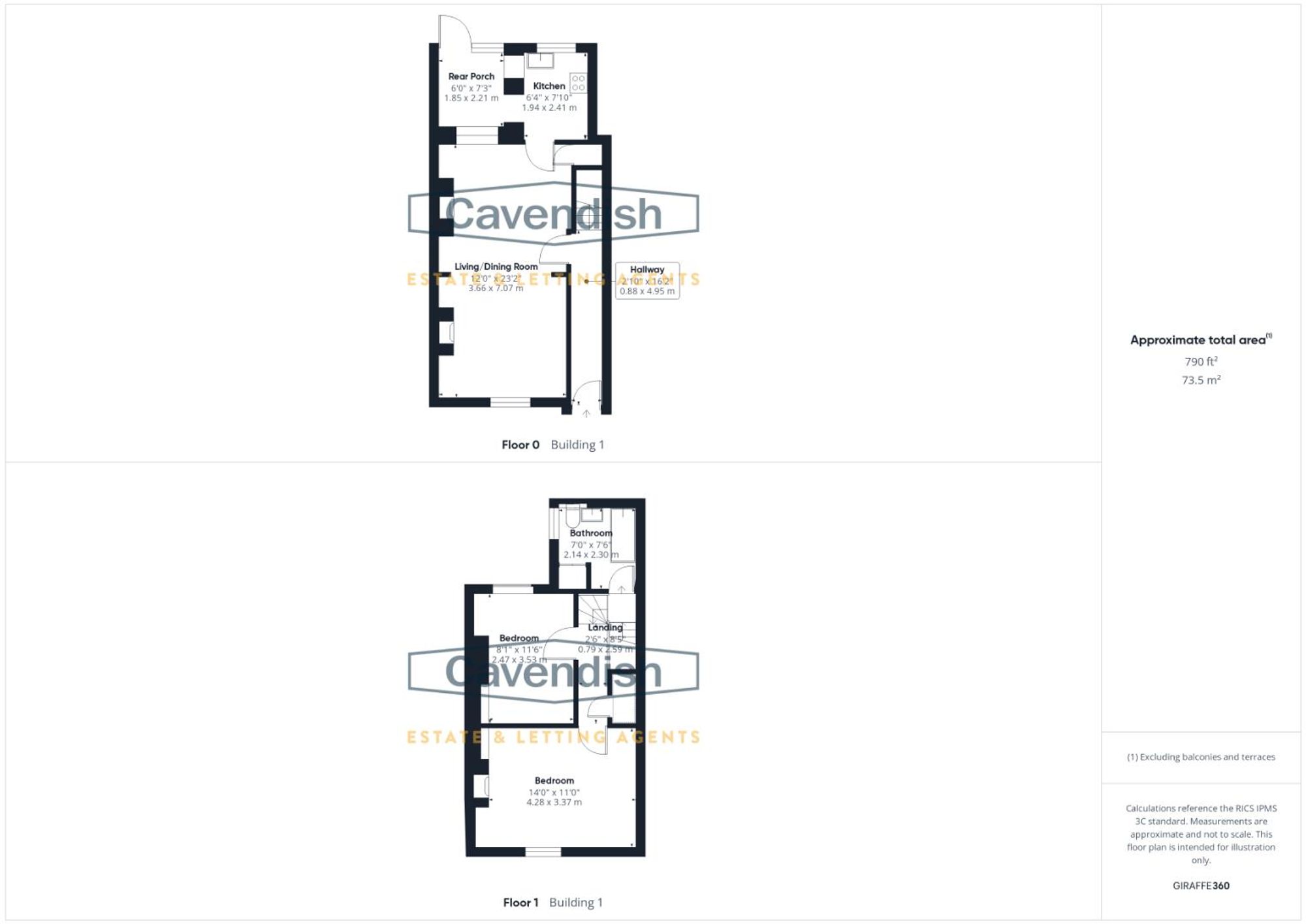 Floor plan — Llanfair Dyffryn Clwyd, Ruthin, LL15