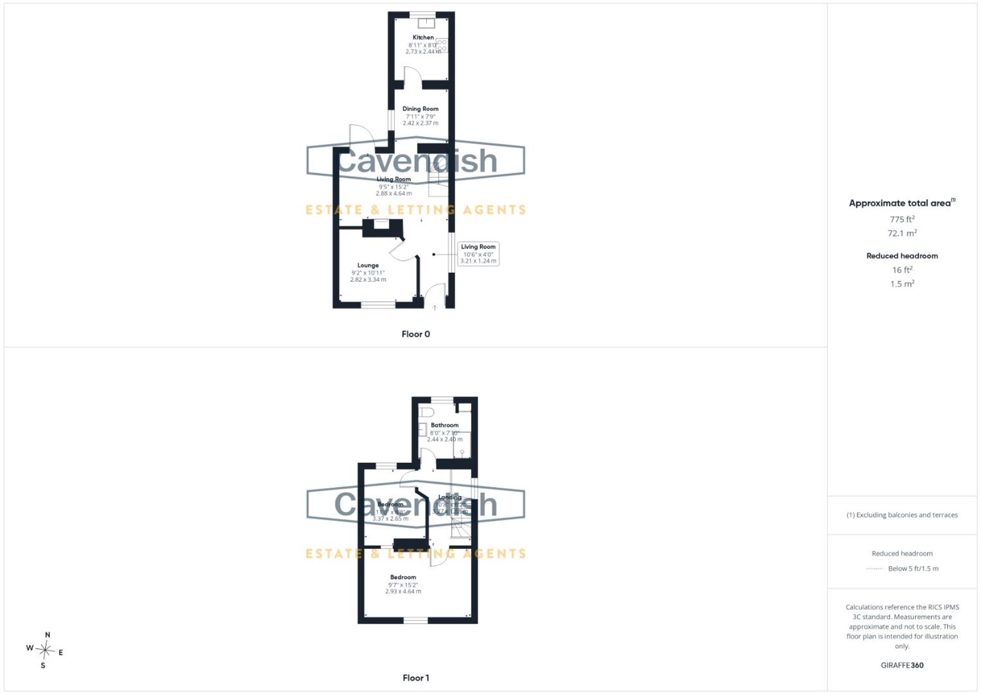 Floor plan — Frodsham Street, Chester, CH1