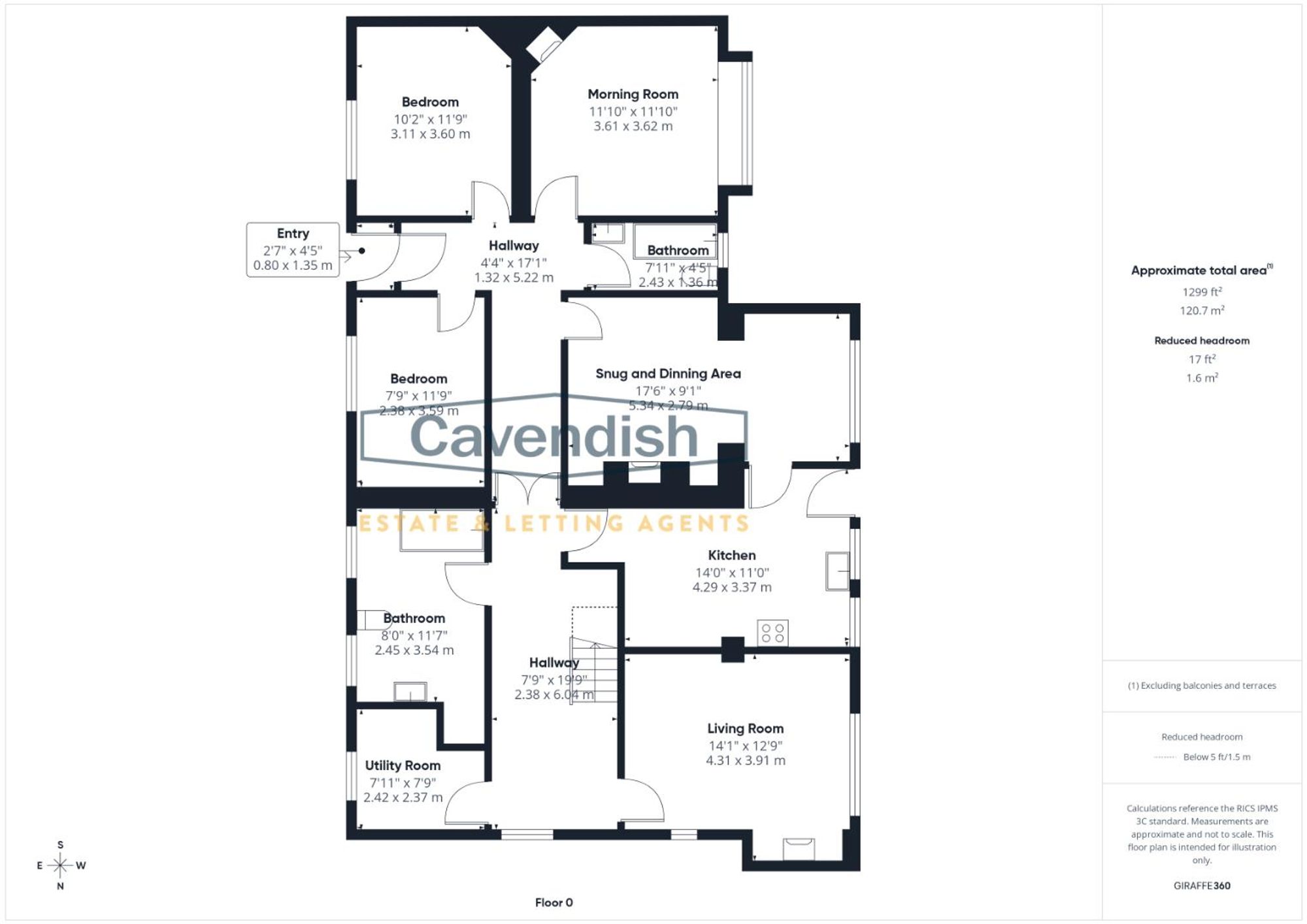 Floor plan — Cefn Bychan Road, Pantymwyn, CH7