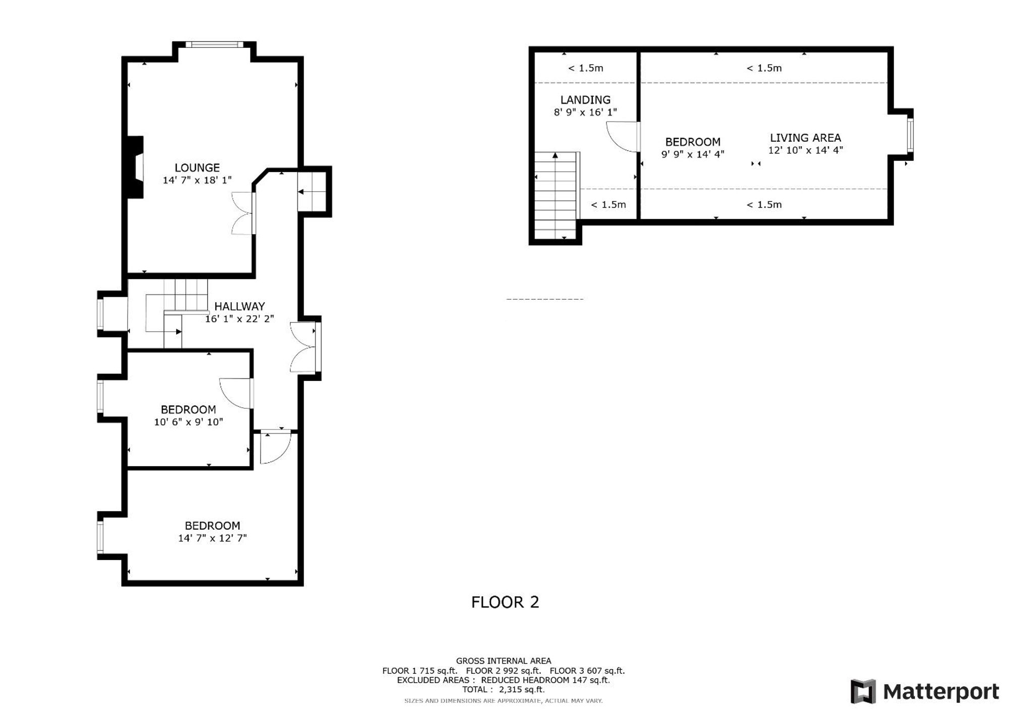 Floor plan — Holyhead Road, Corwen, LL21