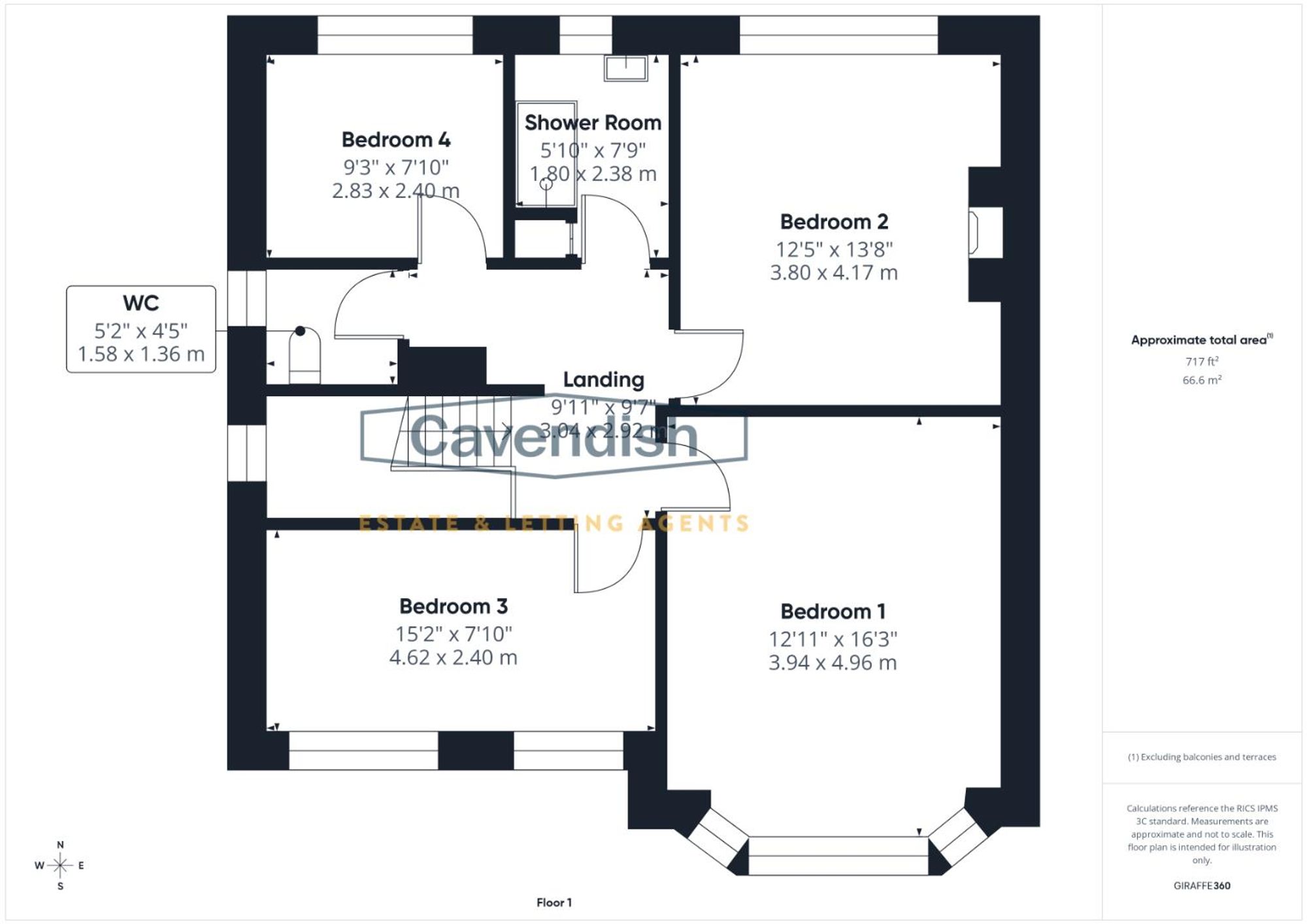 Floor plan — Abbots Park, Chester, CH1
