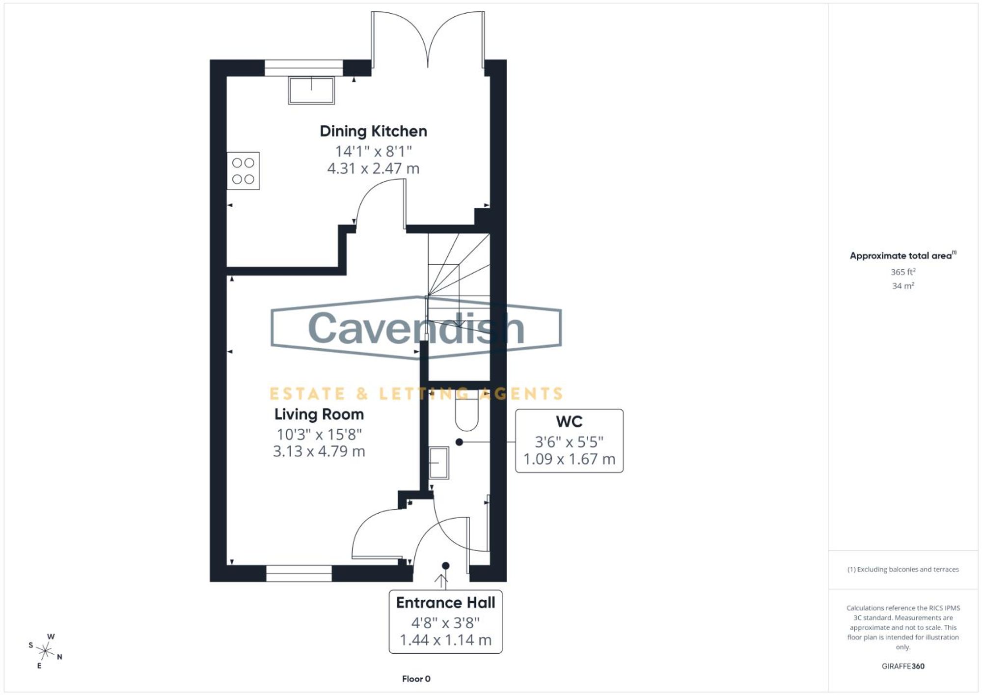 Floor plan — Alanbrooke Road, Saighton, CH3