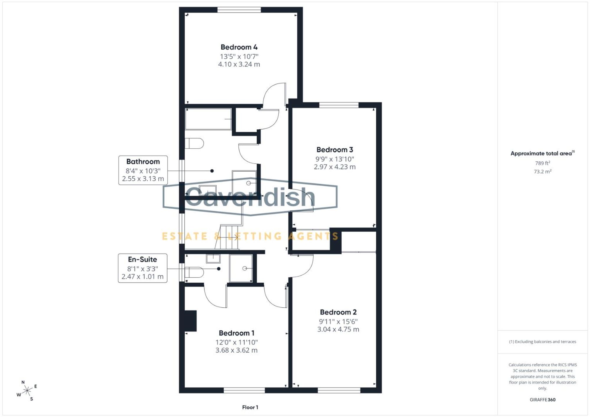 Floor plan — Cerrigydrudion, Corwen, LL21