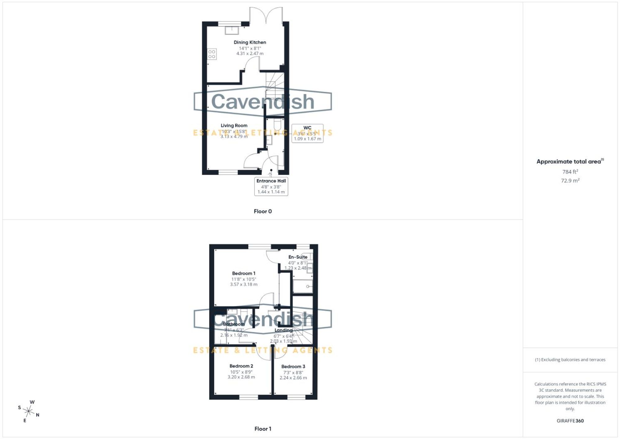 Floor plan — Alanbrooke Road, Saighton, CH3