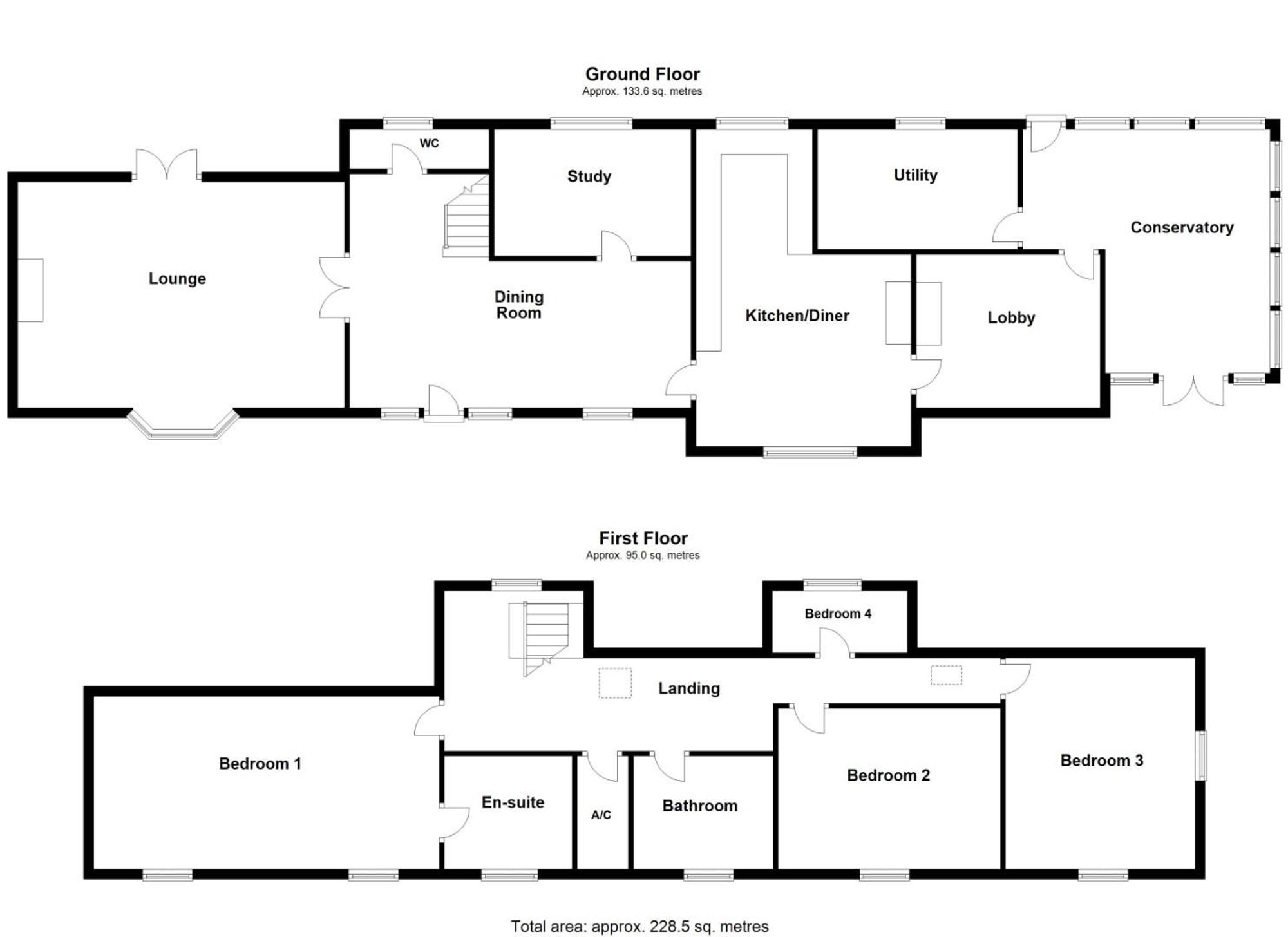 Floor plan — Wigfair, St. Asaph, LL17