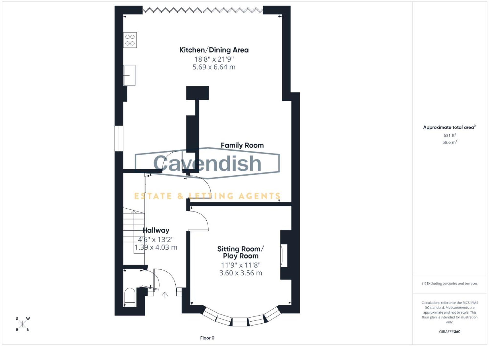 Floor plan — Marlston Avenue, Chester, CH4