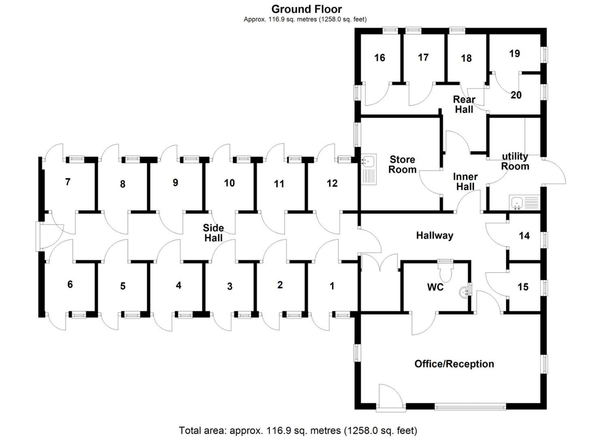 Floor plan — Chester Road, Northop Hall, CH7