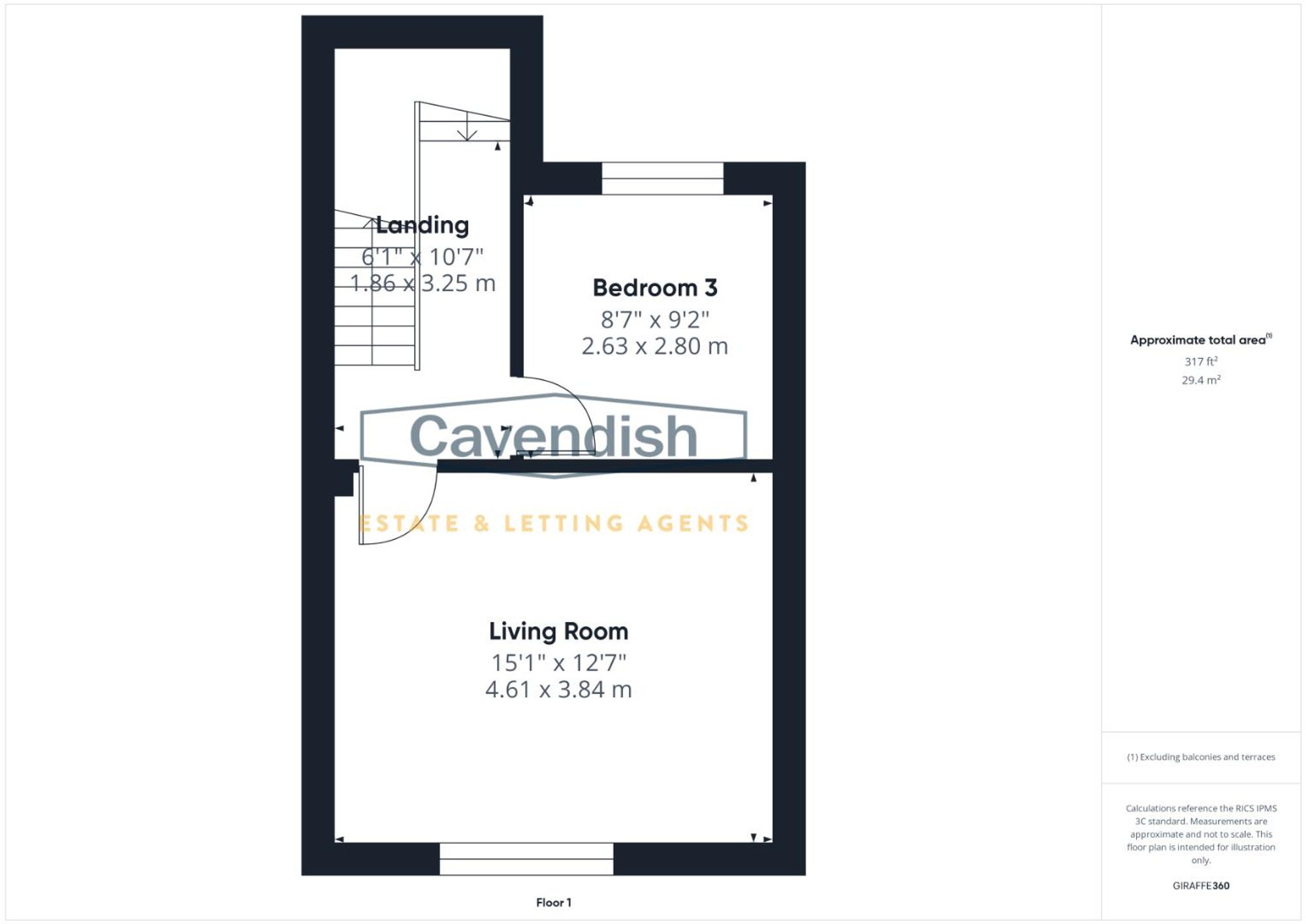 Floor plan — Commonhall Street, Chester, CH1