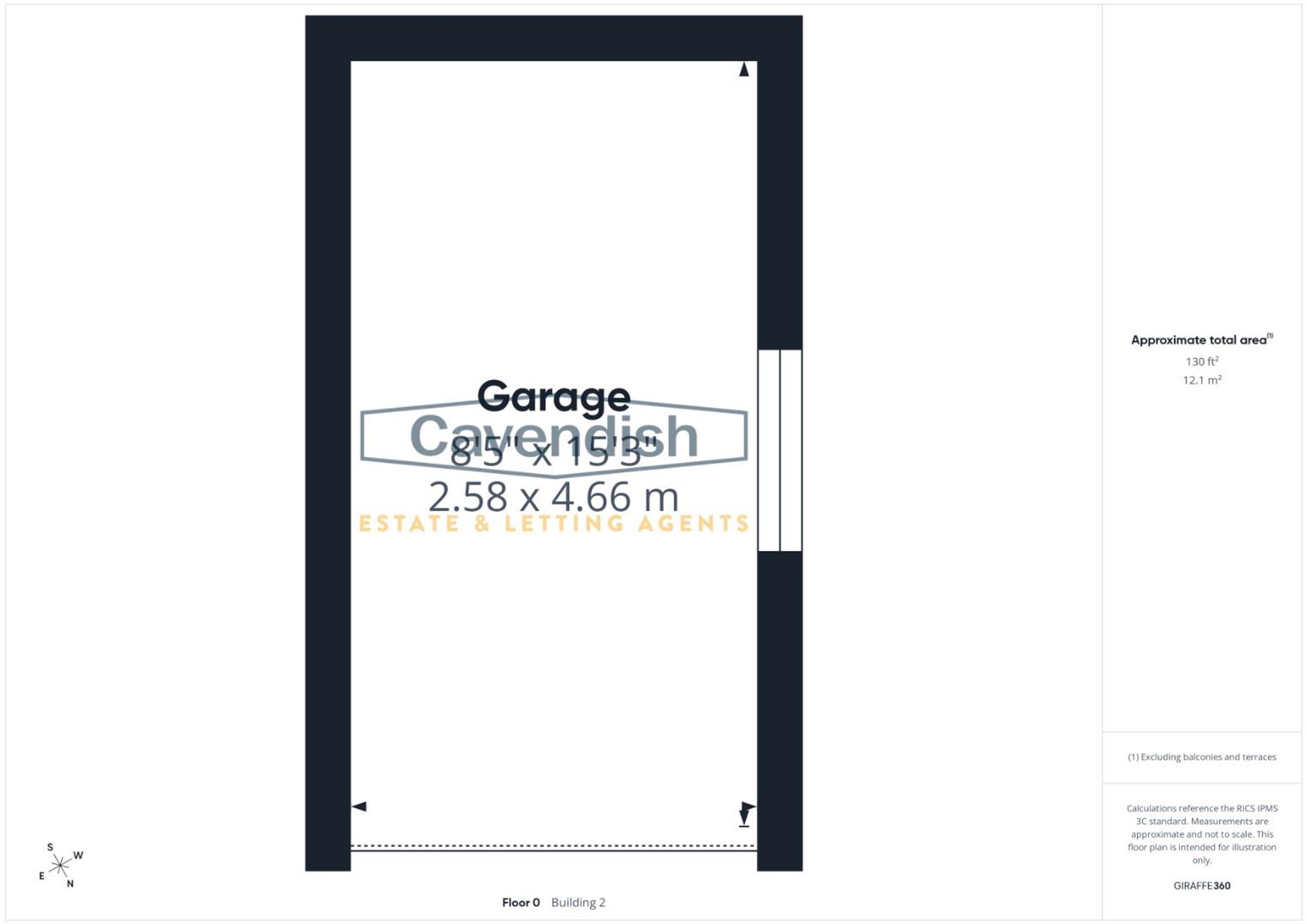Floor plan — Manor Drive, Great Boughton, CH3
