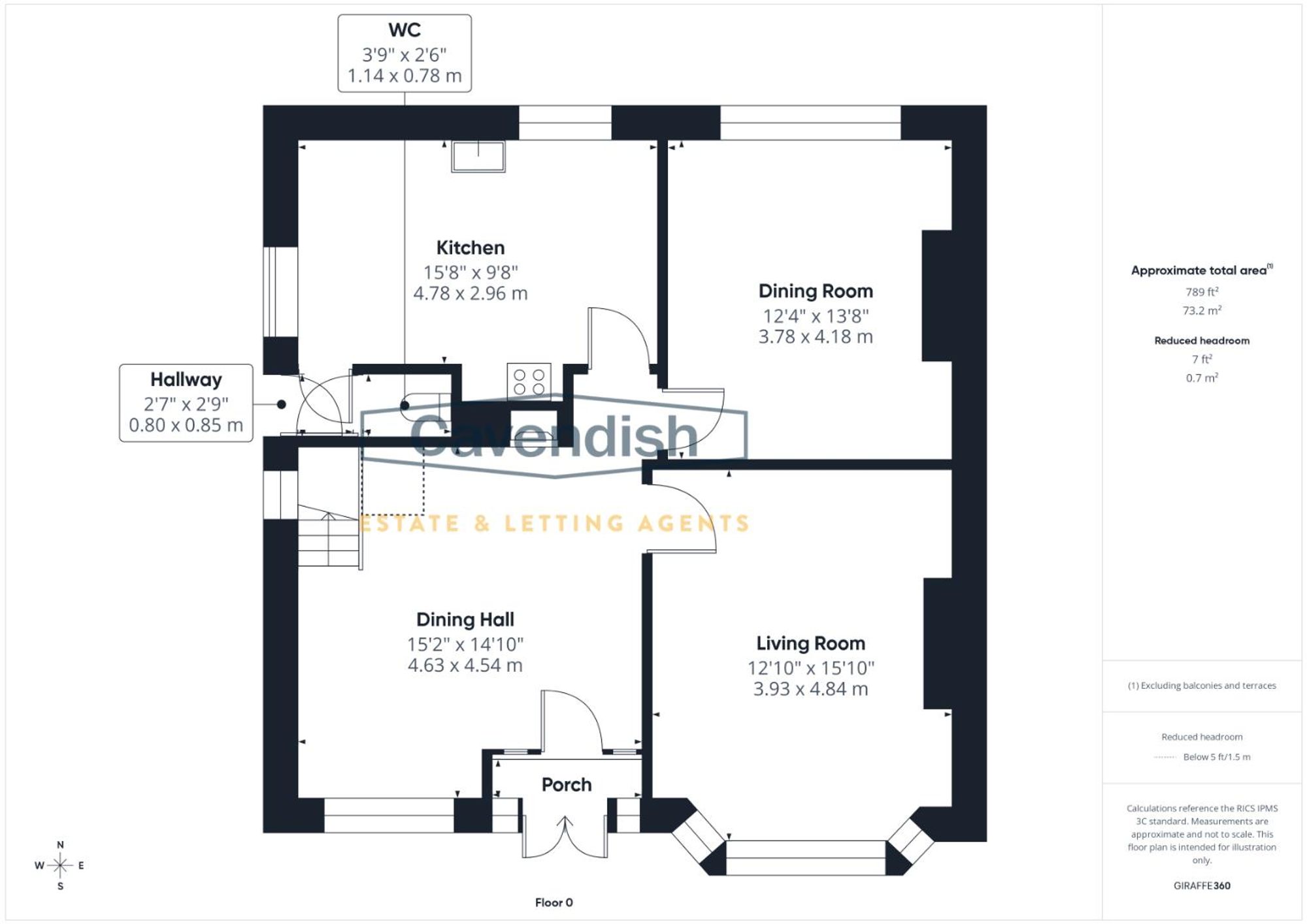 Floor plan — Abbots Park, Chester, CH1