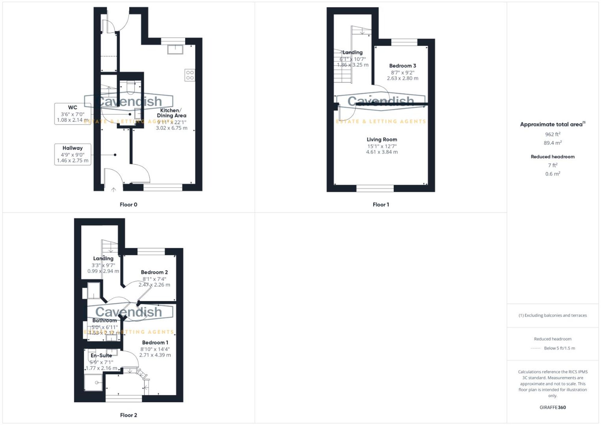 Floor plan — Commonhall Street, Chester, CH1