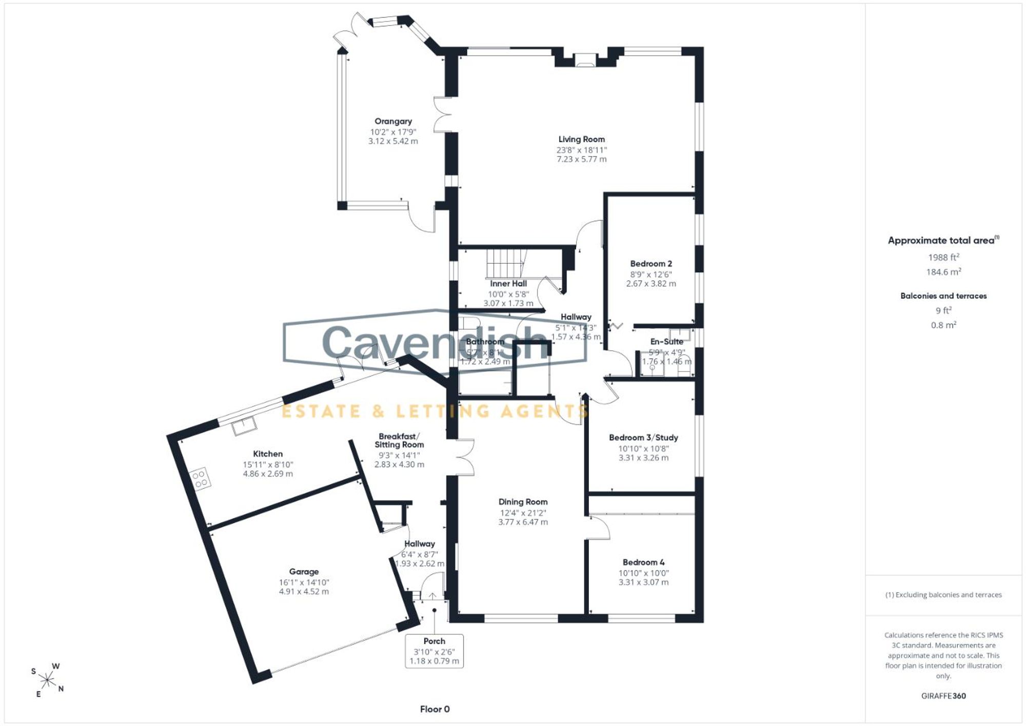 Floor plan — Bridge Drive, Christleton, CH3