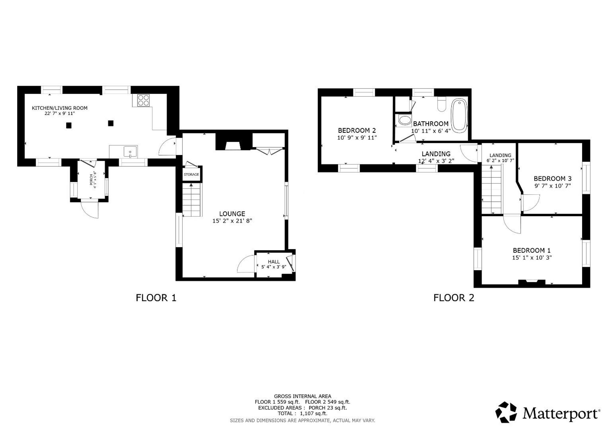 Floor plan — Cwmyglyn, Bala, LL23