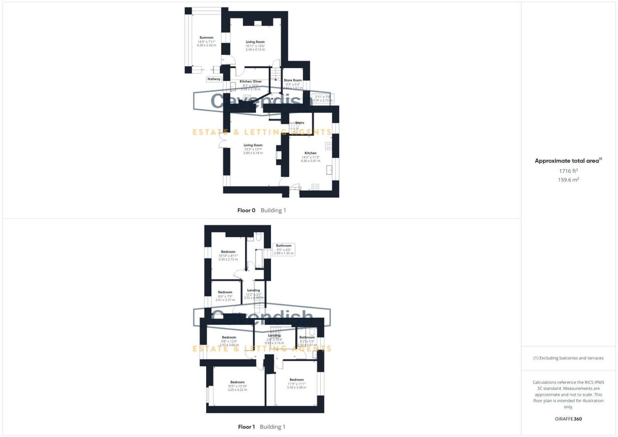 Floor plan — Parc, Bala, LL23