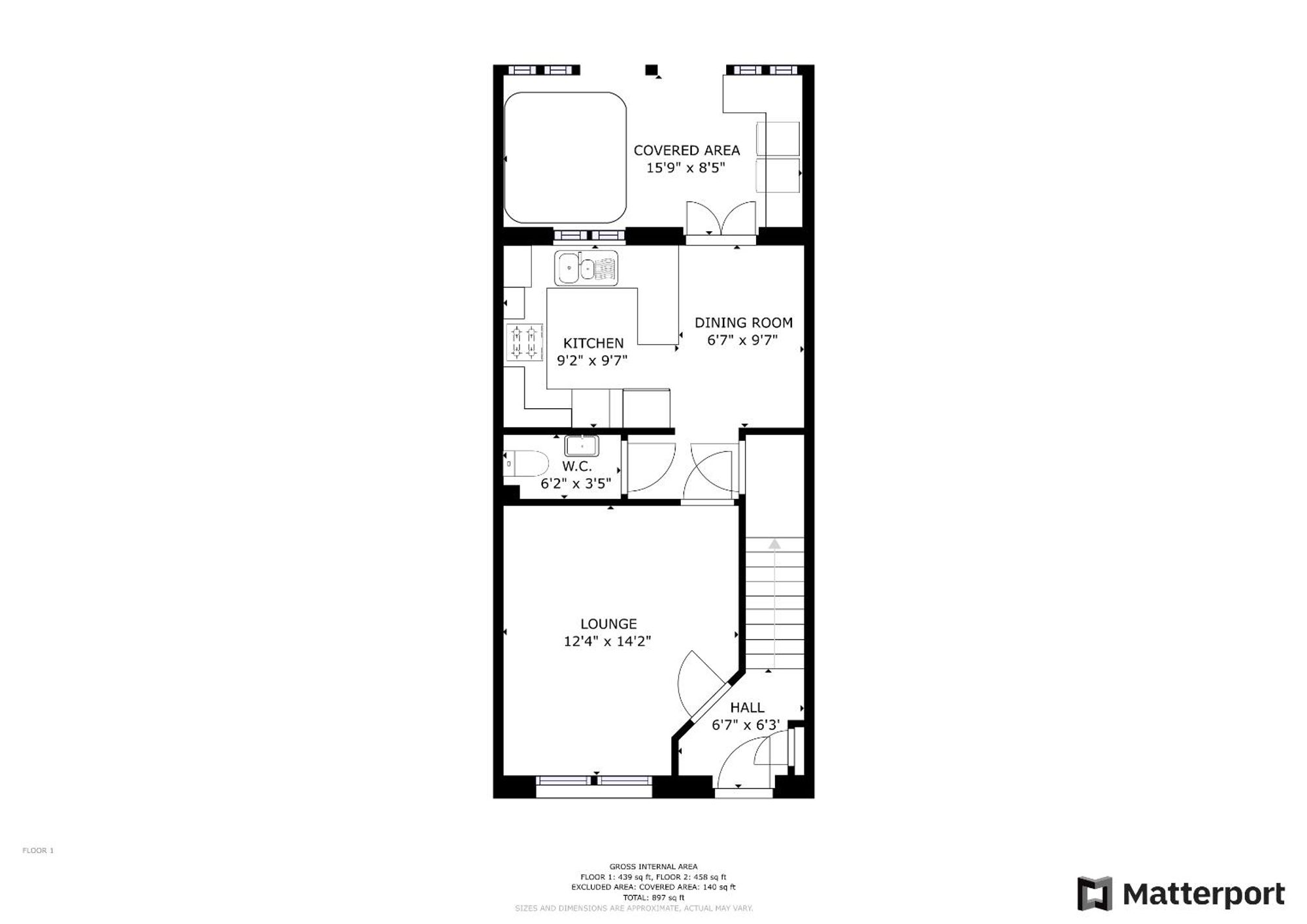 Floor plan — Stryd Yr Wylan, Ruthin, LL15