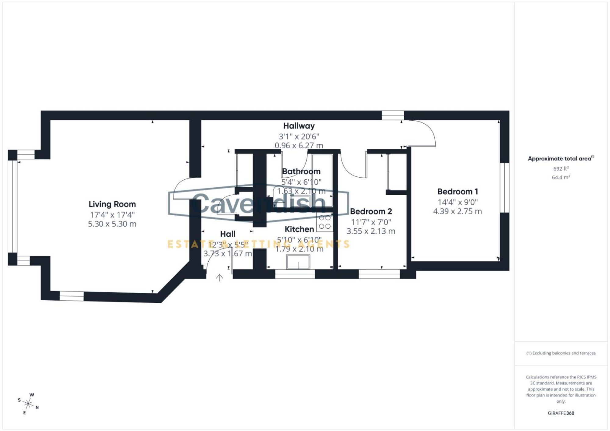Floor plan — Lache Lane, Chester, CH4
