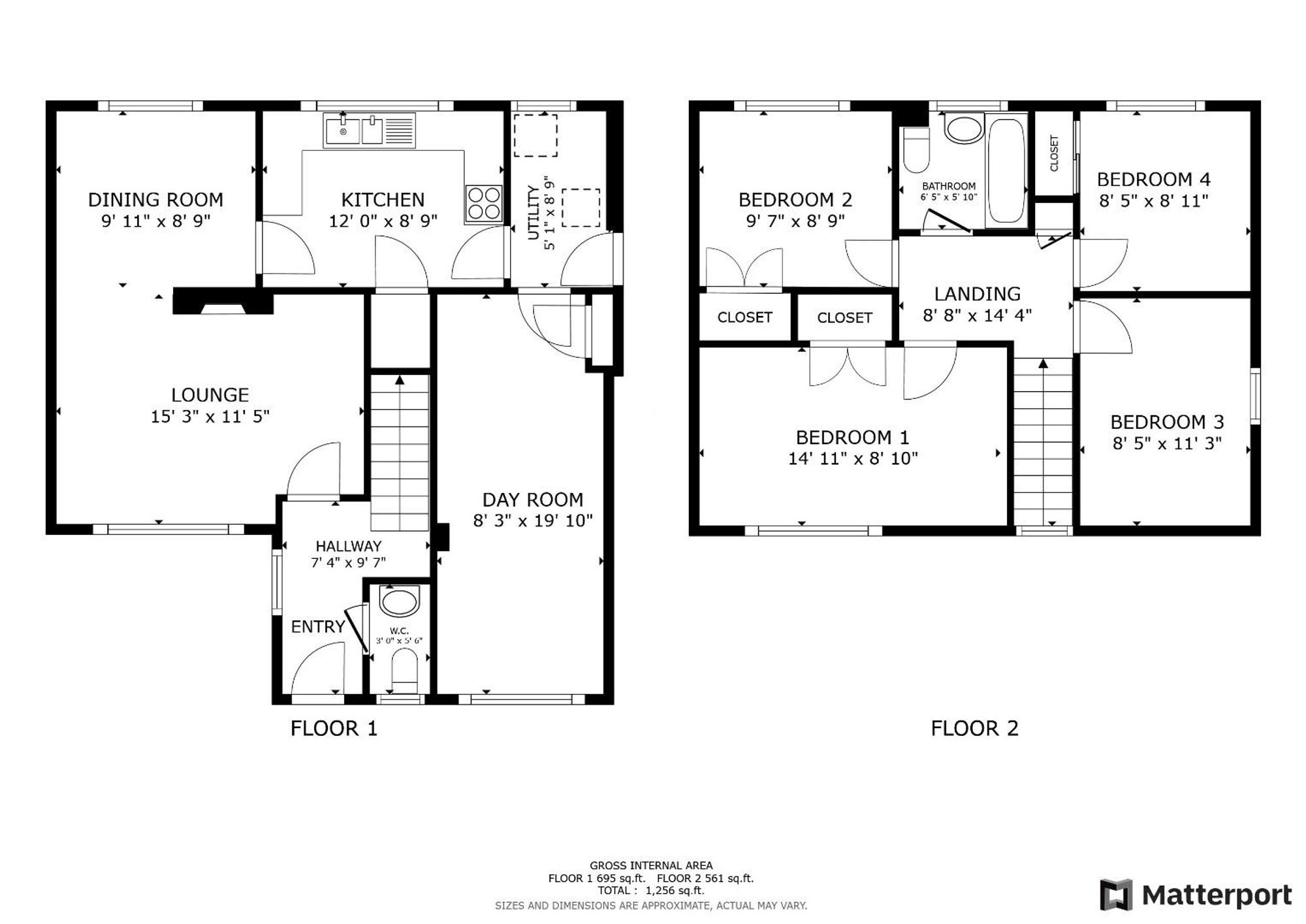 Floor plan — Maes Cantaba, Ruthin, LL15
