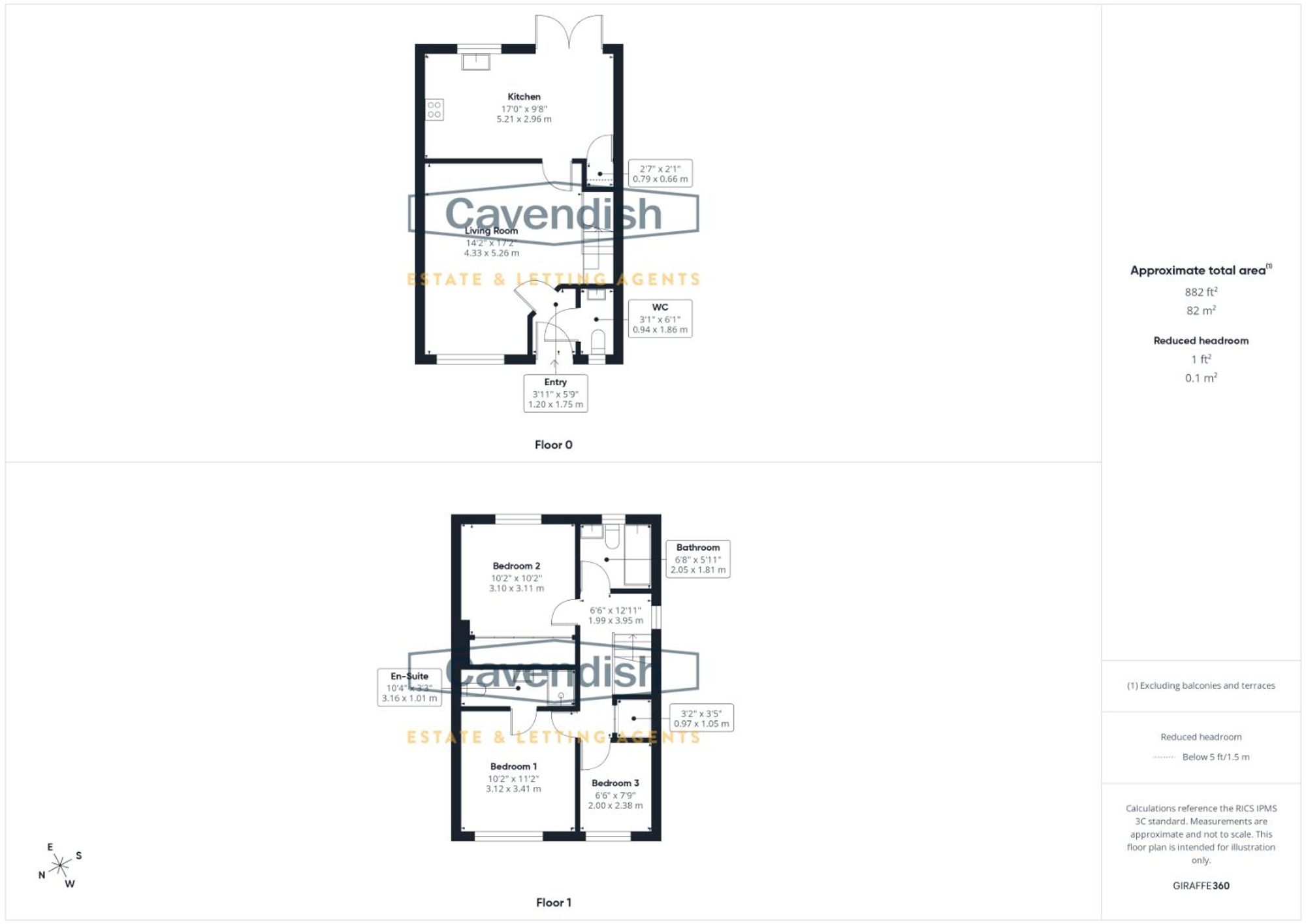 Floor plan — Clos Hendre, Llanfair Dyffryn Clwyd, LL15