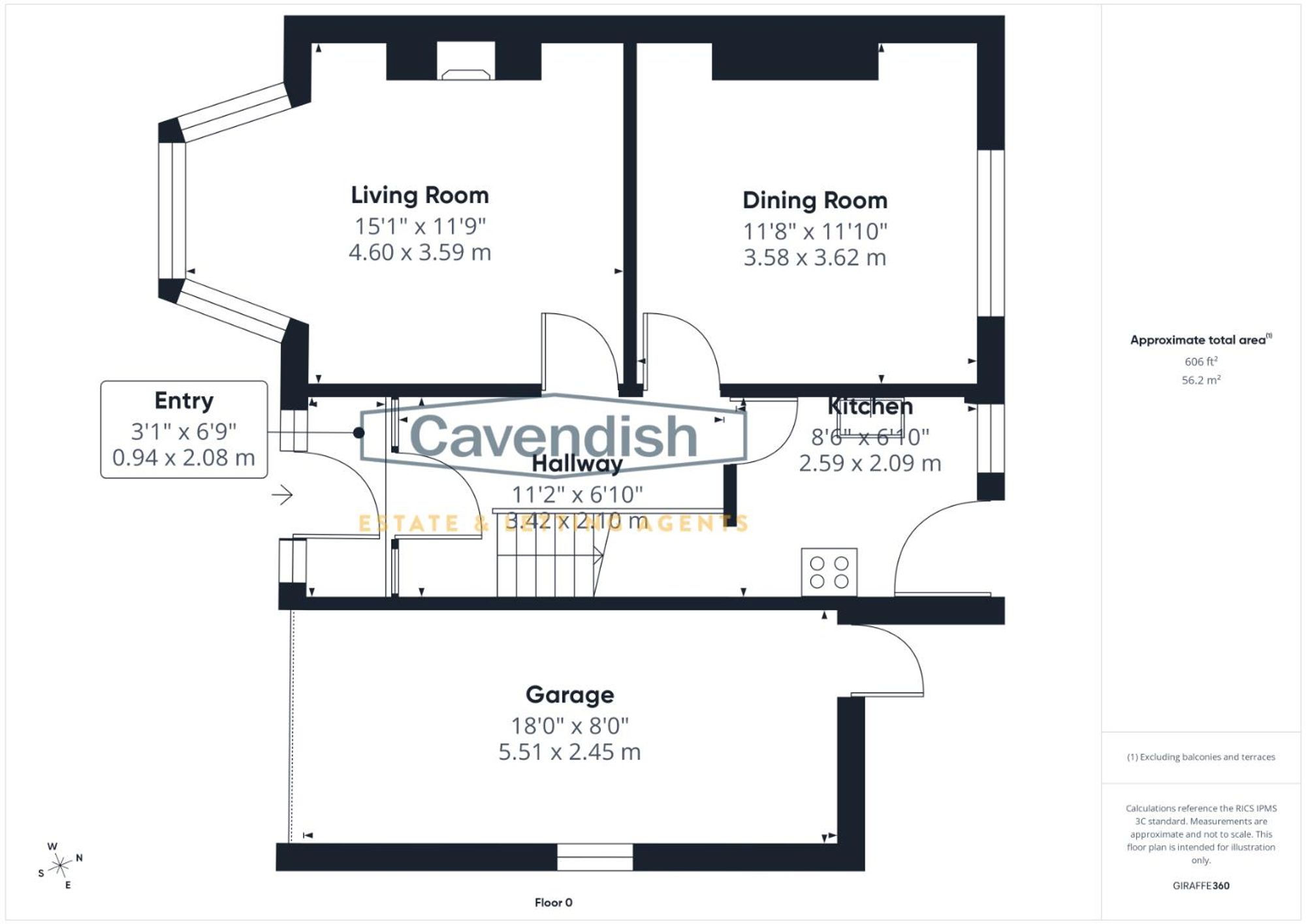 Floor plan — Chester Road, Mold, CH7