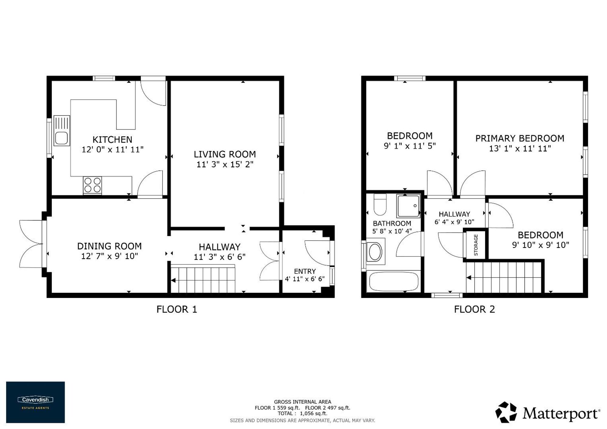 Floor plan — Clawddnewydd, Ruthin, LL15