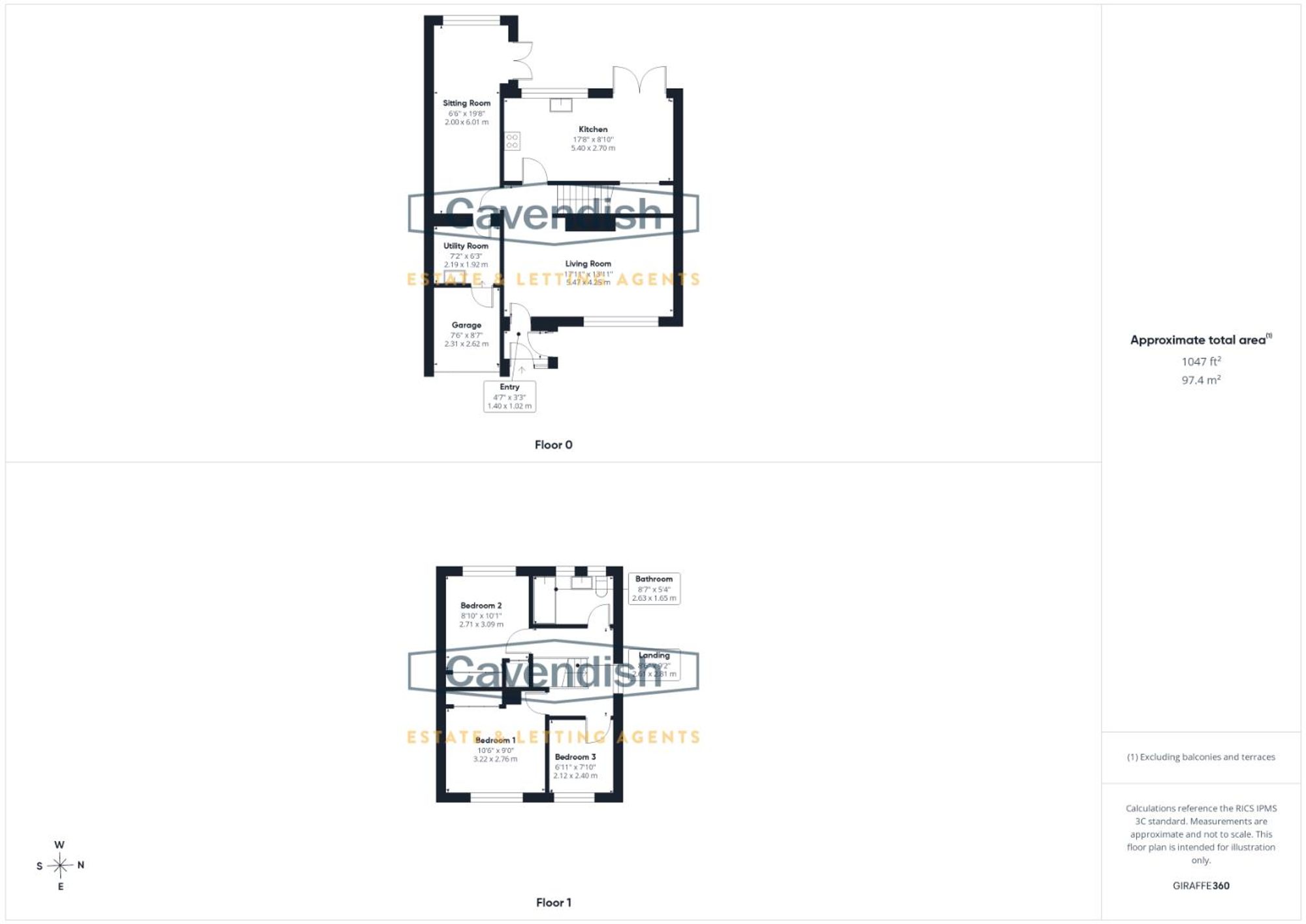 Floor plan — Bryn Eithin, Gwernymynydd, CH7