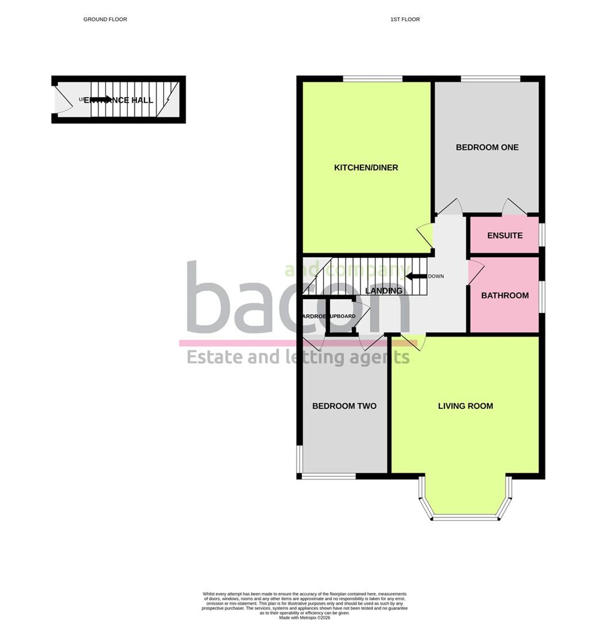 Floor Plan | Other | First Floor Flat, Grand Avenue, Worthing, BN11 5BE | For Sale