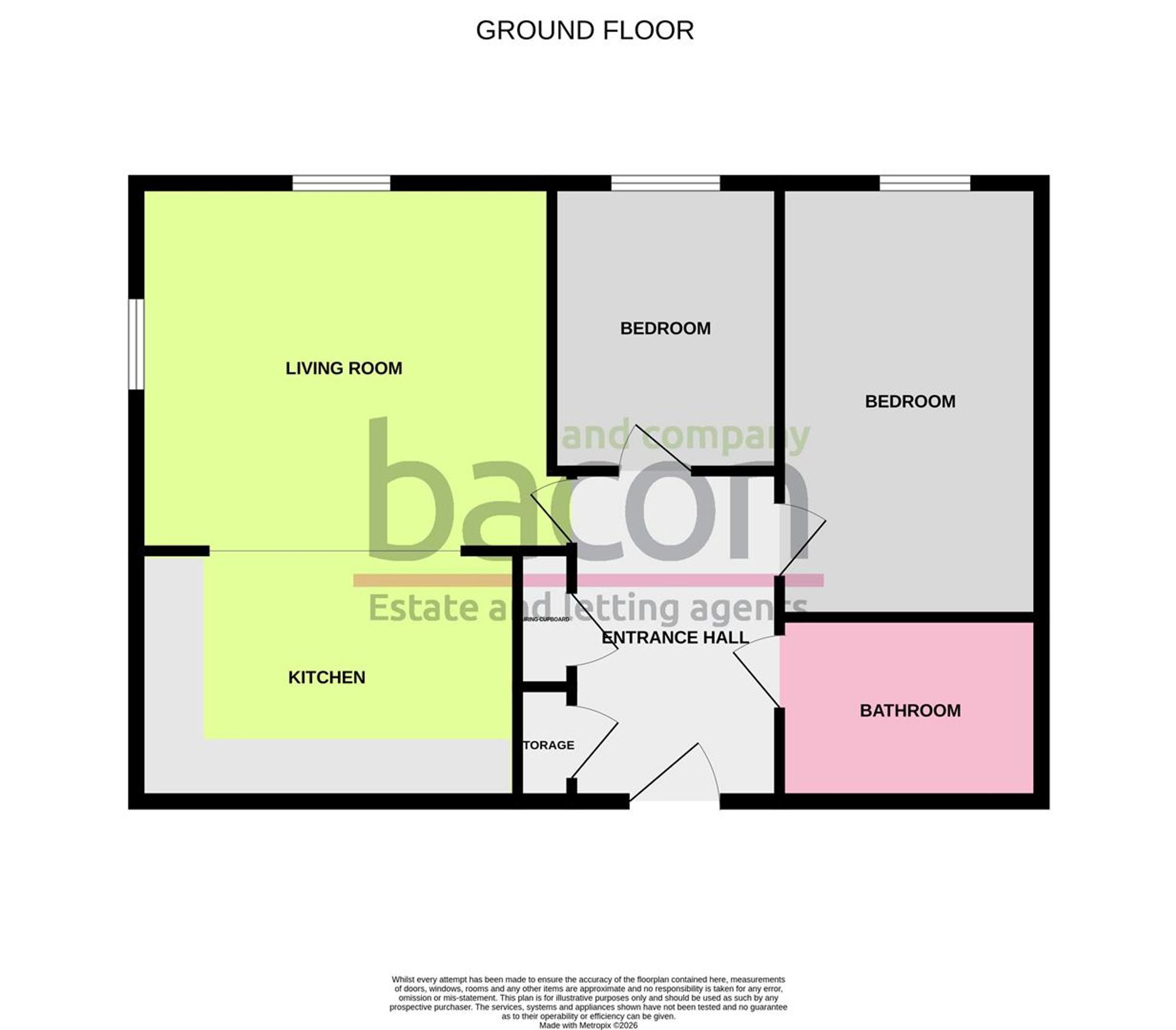 Floor Plan | Other | Flat 19, Rotary Lodge, 32 St. Botolphs Road, Worthing, BN11 4JT | Sold - Subject to Contract