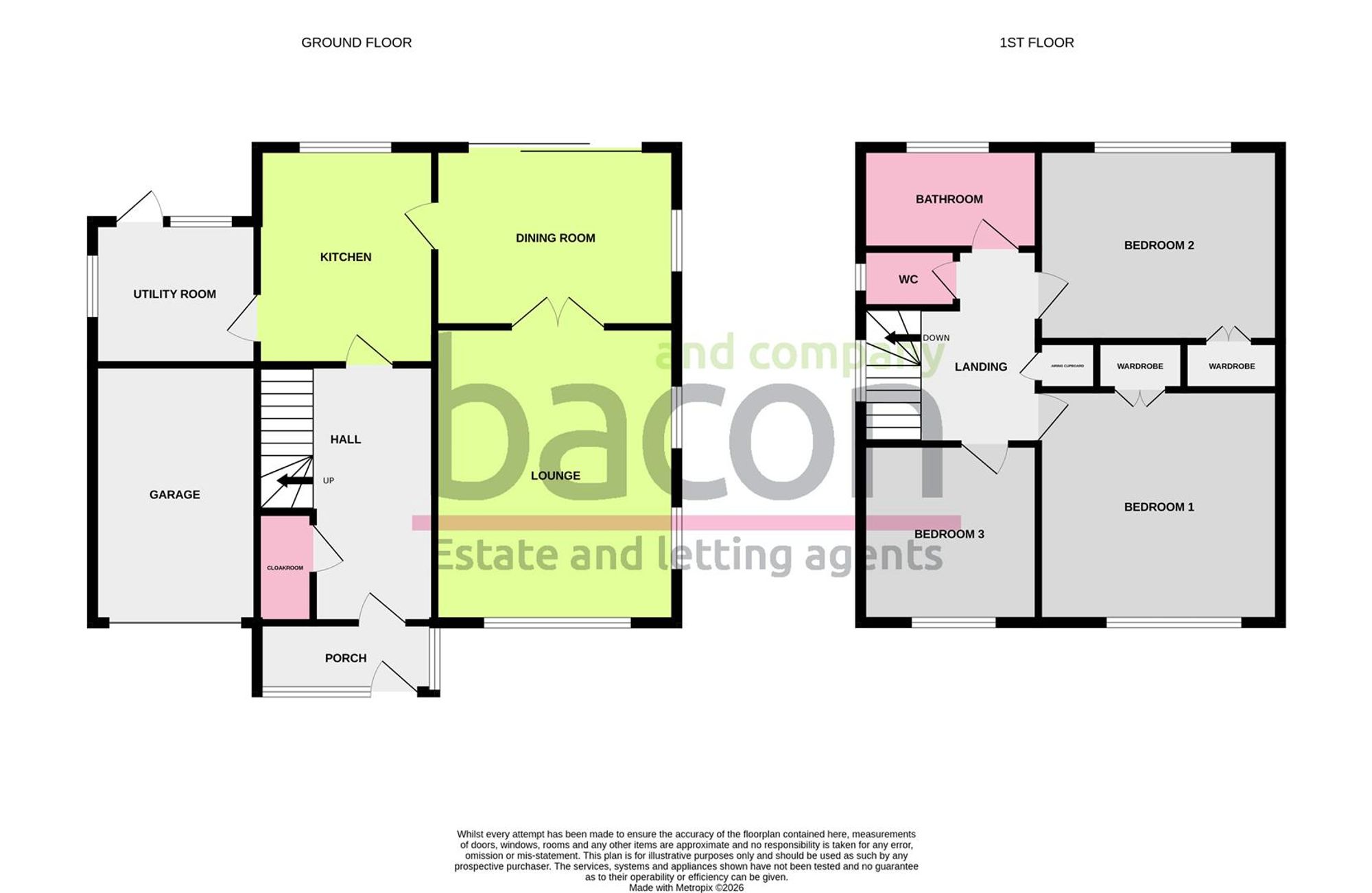 Floor Plan | House | 100 Offington Drive, Worthing, BN14 9PS | For Sale