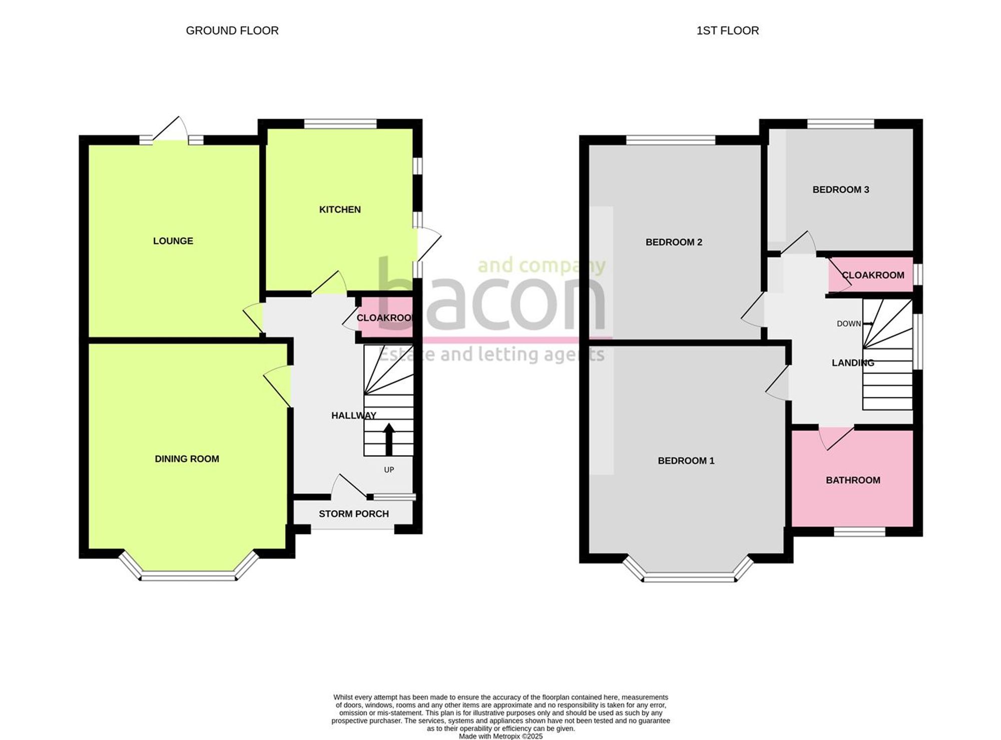 Floor Plan | House | 133 Broomfield Avenue, Worthing, BN14 7SF | Sold - Subject to Contract