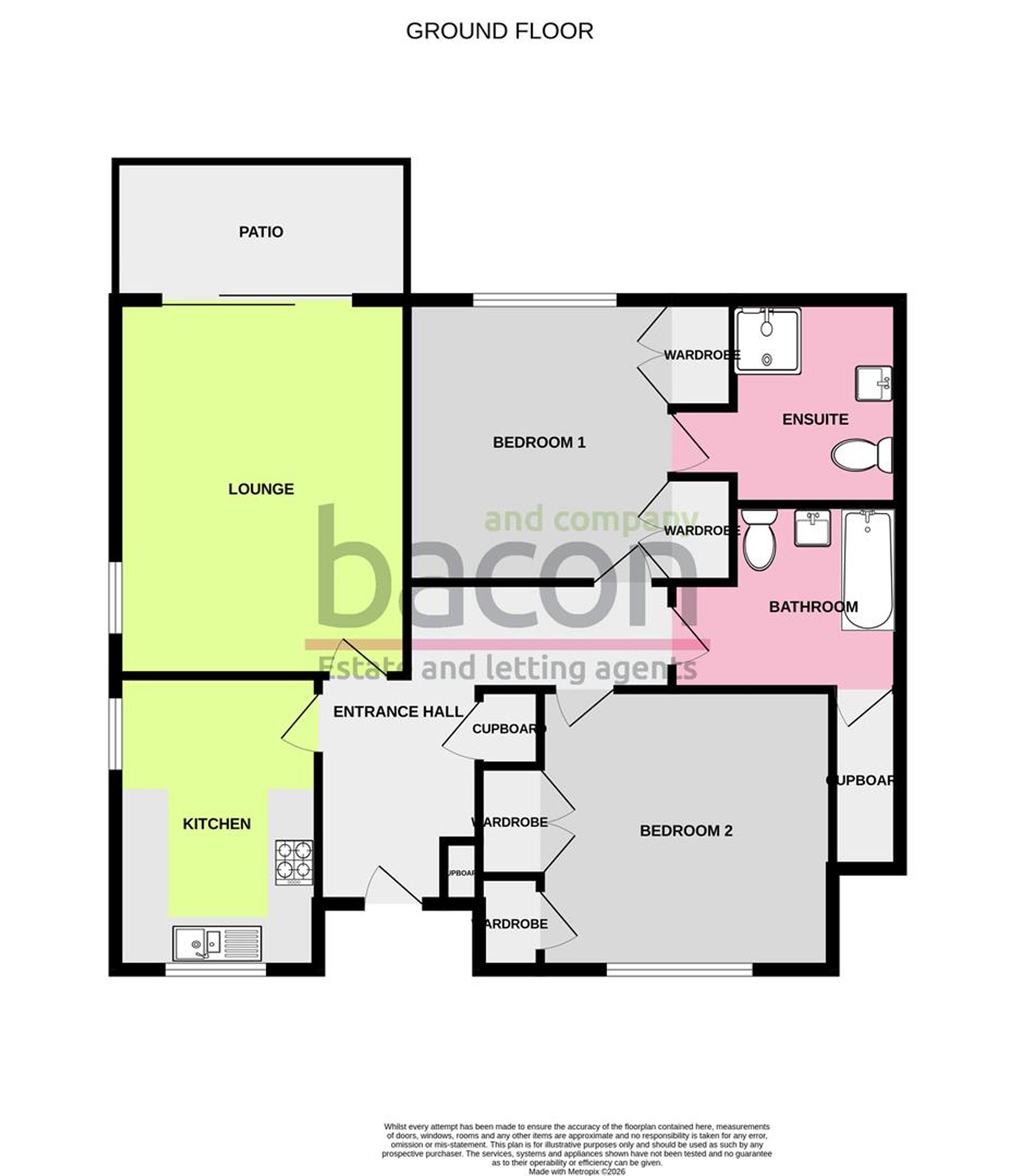 Floor Plan | Other | 1 Mill House Gardens, Worthing, BN11 4NE | Sold - Subject to Contract