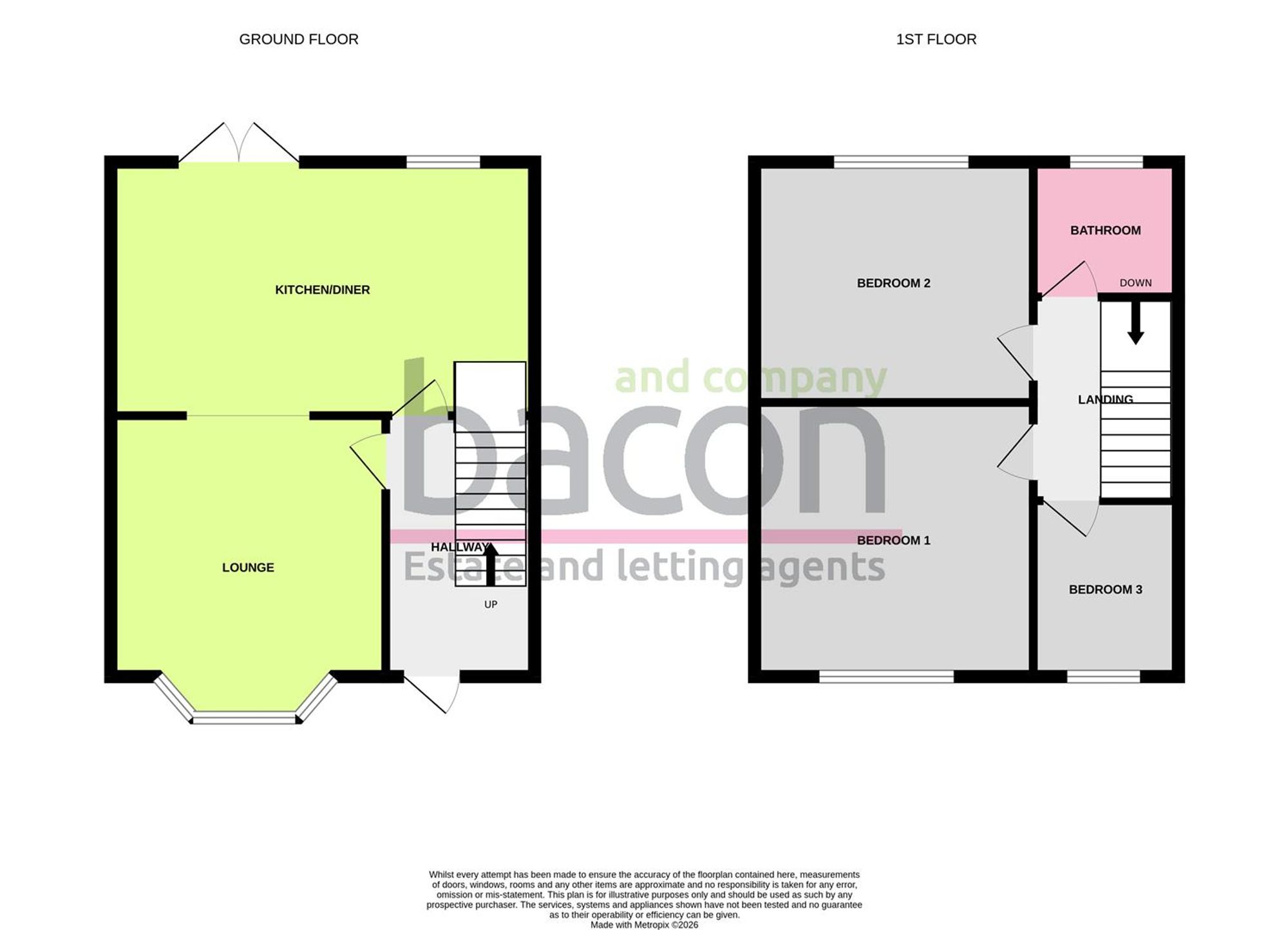 Floor Plan | House | 19 Downlands Avenue, Worthing, BN14 9HD | Sold - Subject to Contract