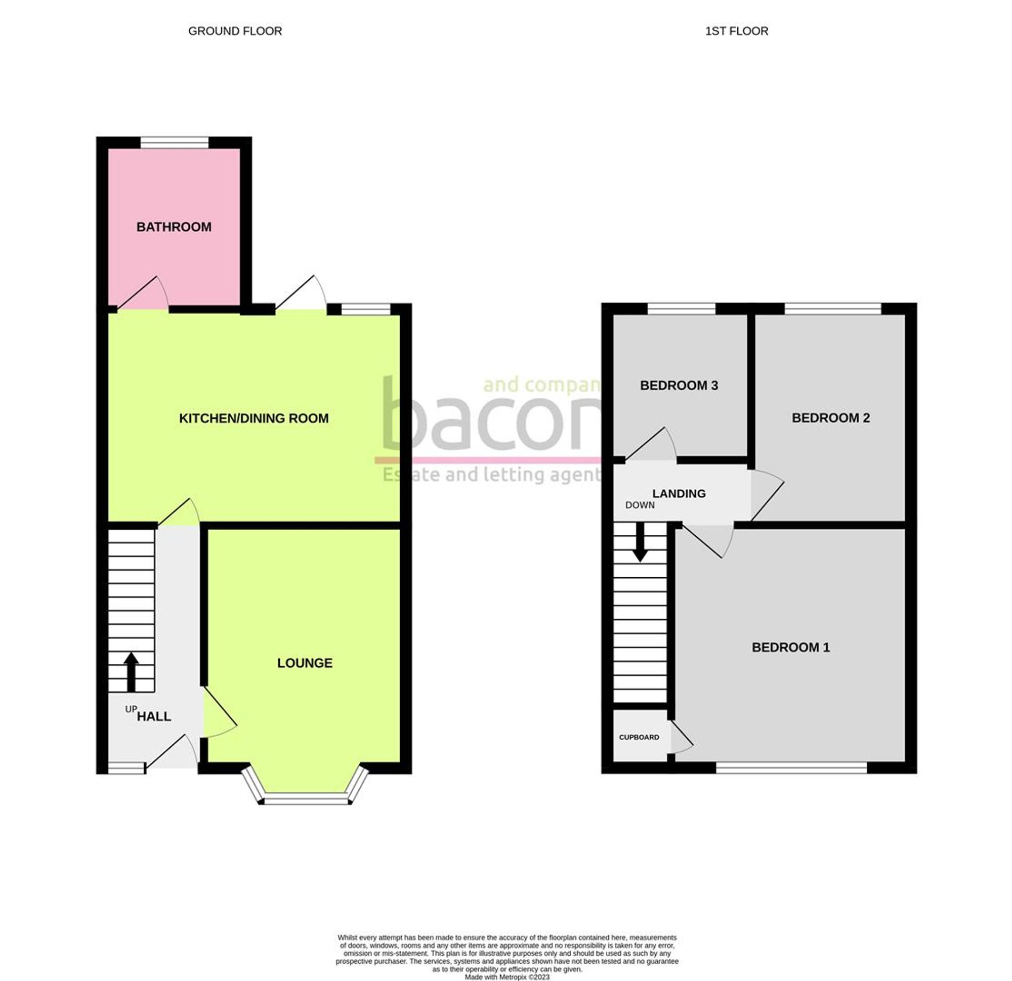 Floor Plan | House | 158 Ham Road, Worthing, BN11 2QS | Sold - Subject to Contract