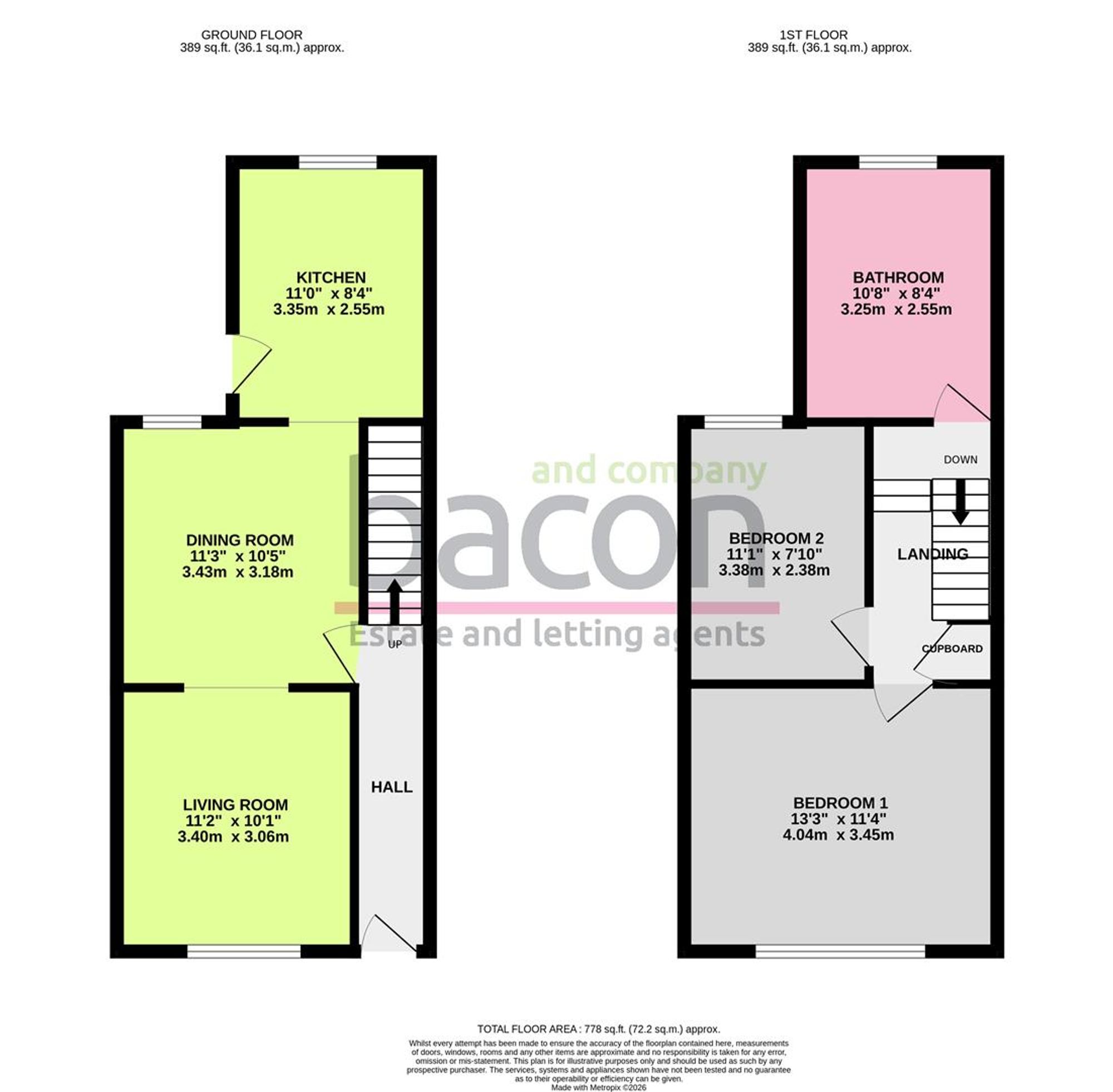 Floor Plan | House | 55 Southfield Road, Worthing, BN14 9EQ | Sold - Subject to Contract