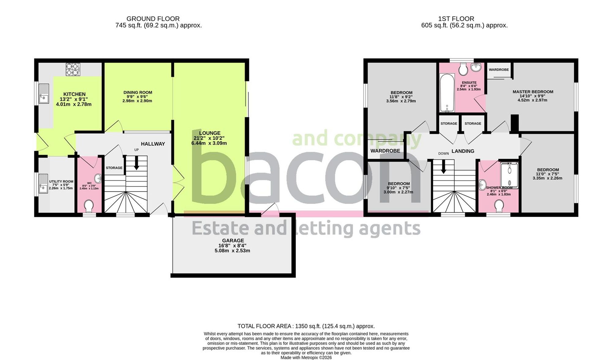 Floor Plan | House | 4 Carnegie Gardens, Worthing, BN14 7AS | For Sale