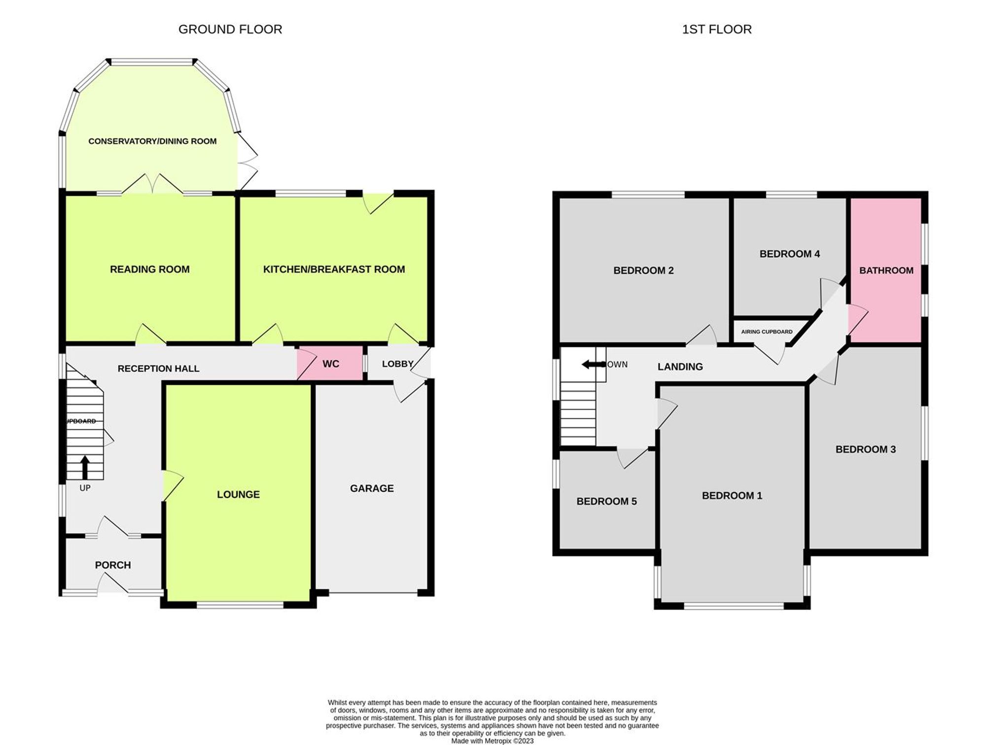 Floor Plan | House | 83 Hillside Avenue, Worthing, BN14 9QT | For Sale