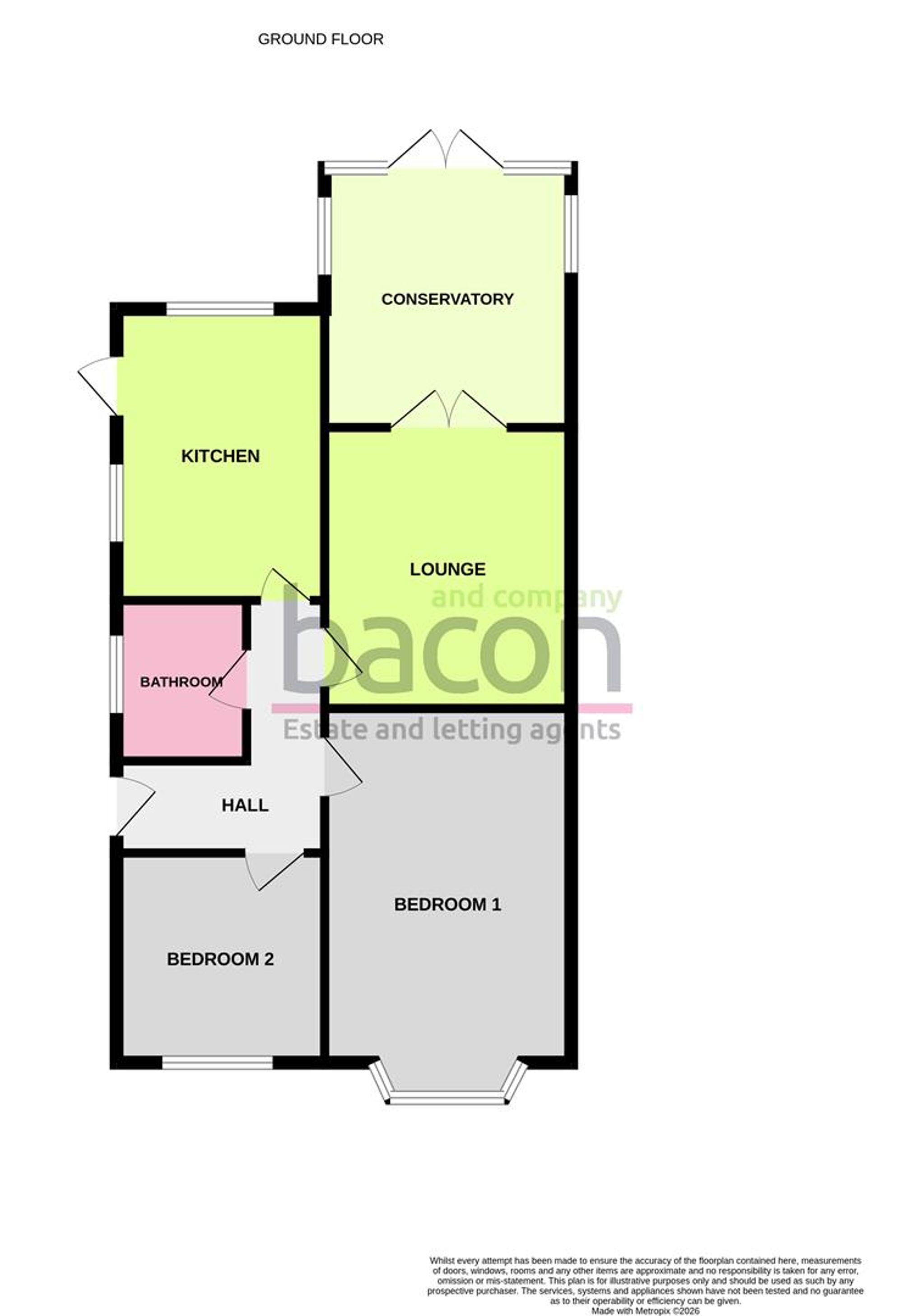 Floor Plan | Bungalow | 19 Copthorne Hill, Worthing, BN13 2EH | For Sale