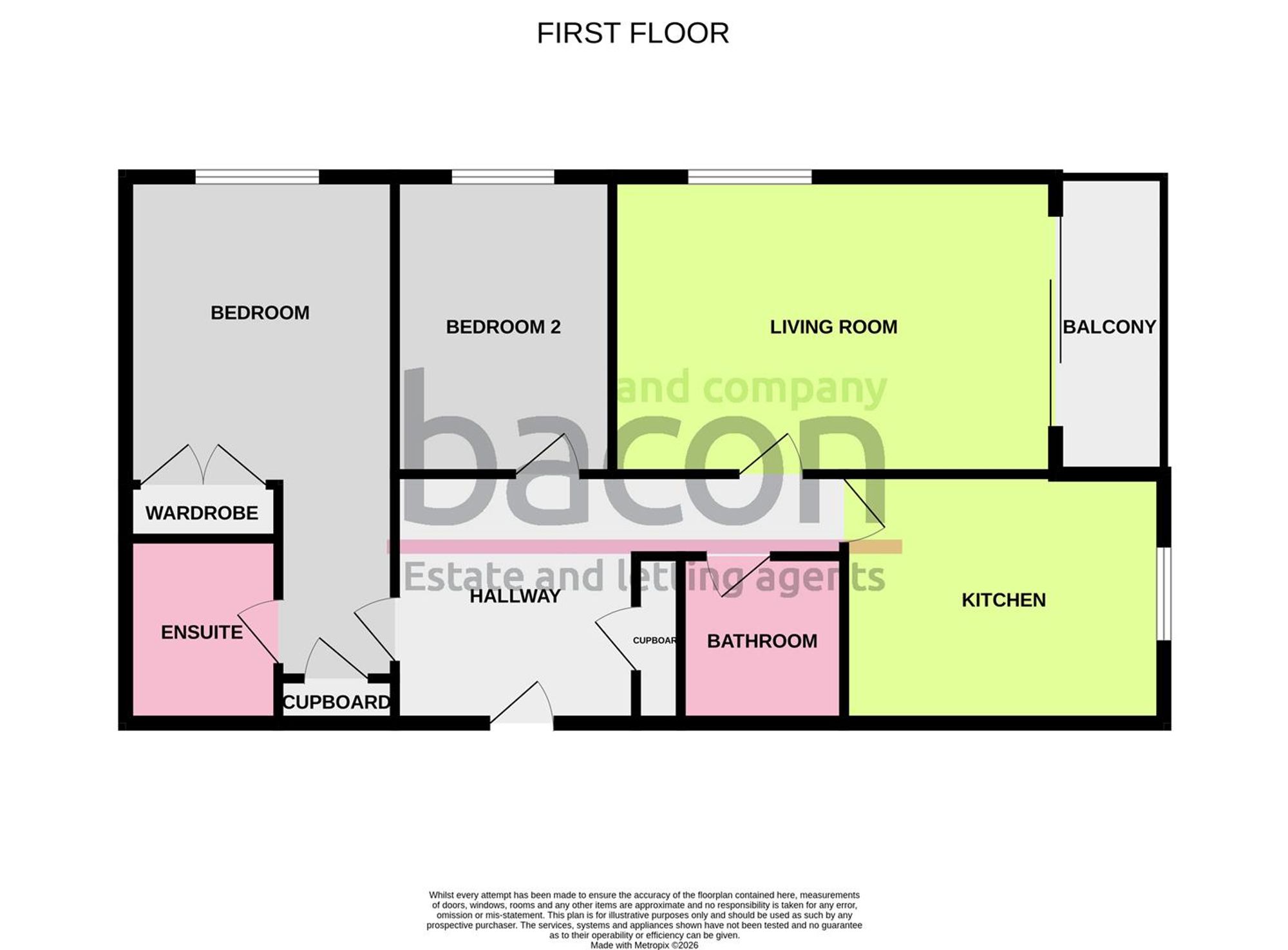 Floor Plan | Apartment | 5 Sherborne Lodge 92-96 Grand Avenue, Worthing, BN11 5BH | For Sale
