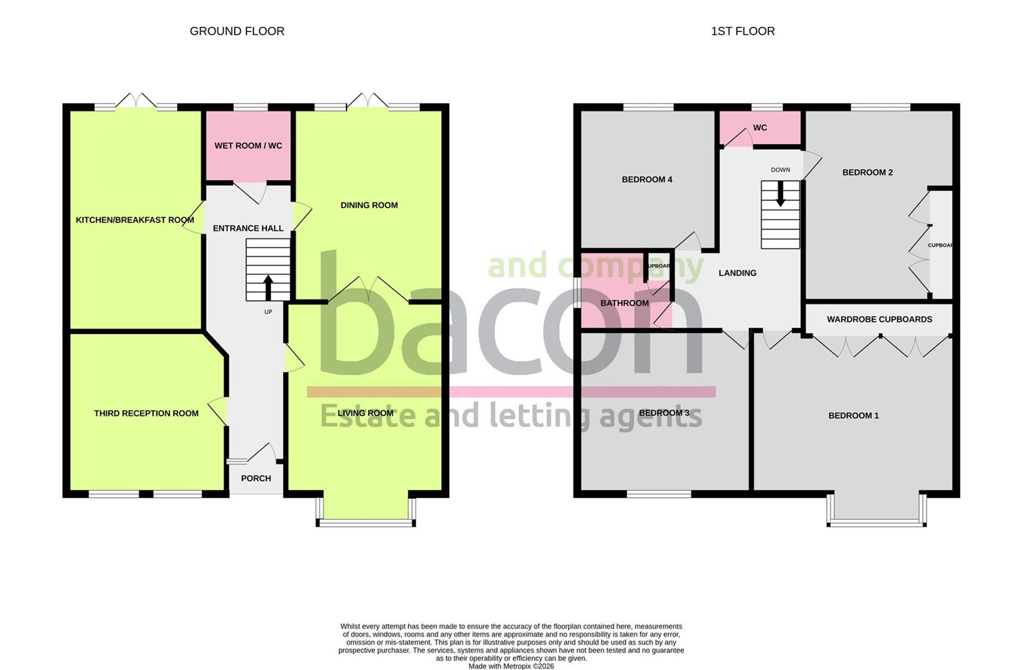Floor Plan | House | 9 Ashacre Lane, Worthing, BN13 2DA | For Sale