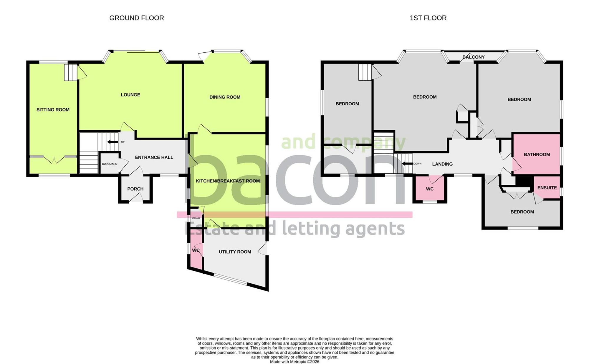 Floor Plan | House | The Sheerings Honeysuckle Lane, Worthing, BN13 3BT | For Sale